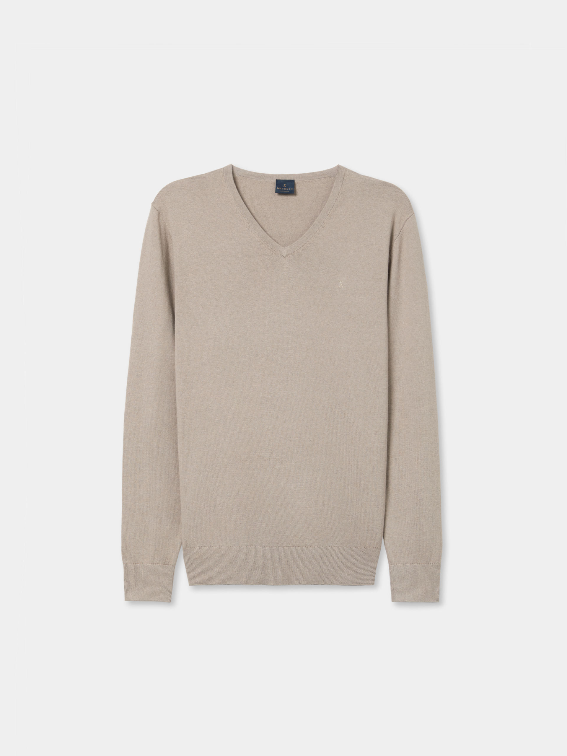 Cotton and cashmere pullover