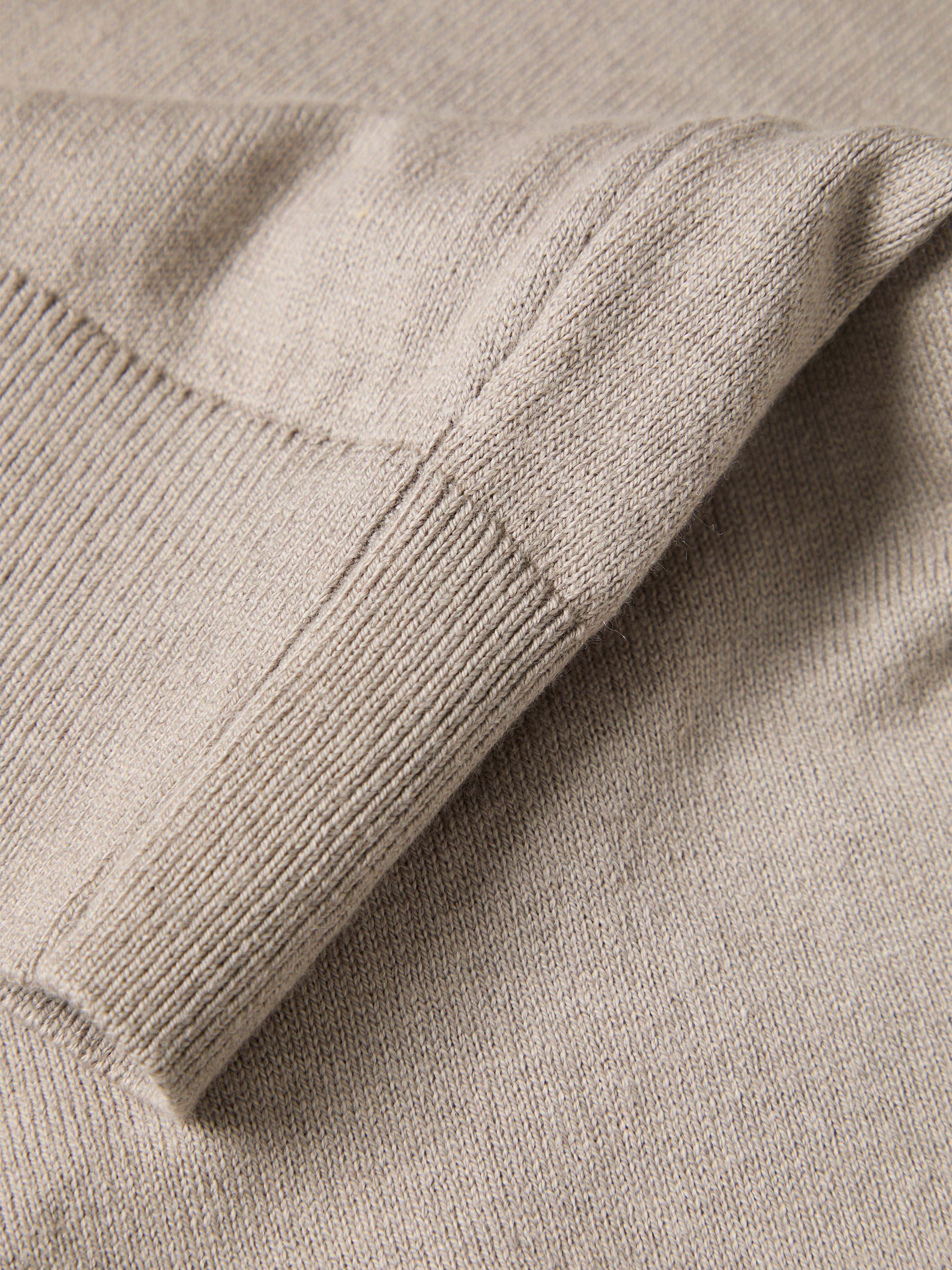 Cotton and cashmere pullover
