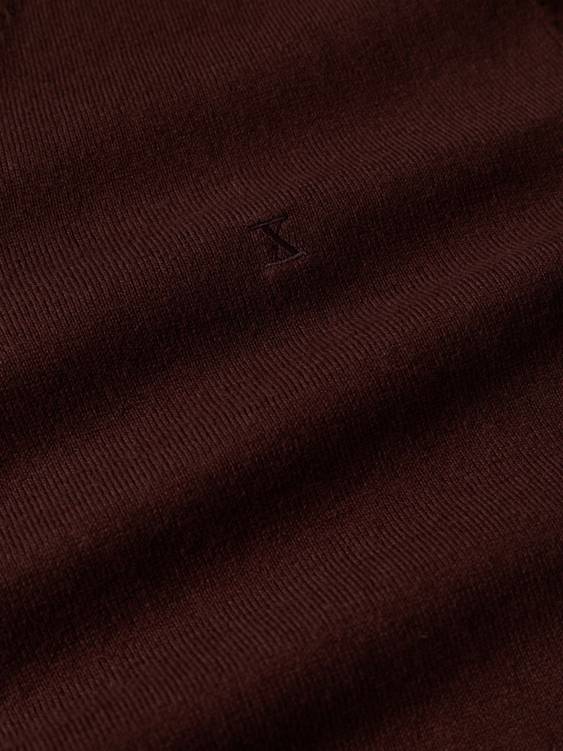 Cotton and cashmere pullover