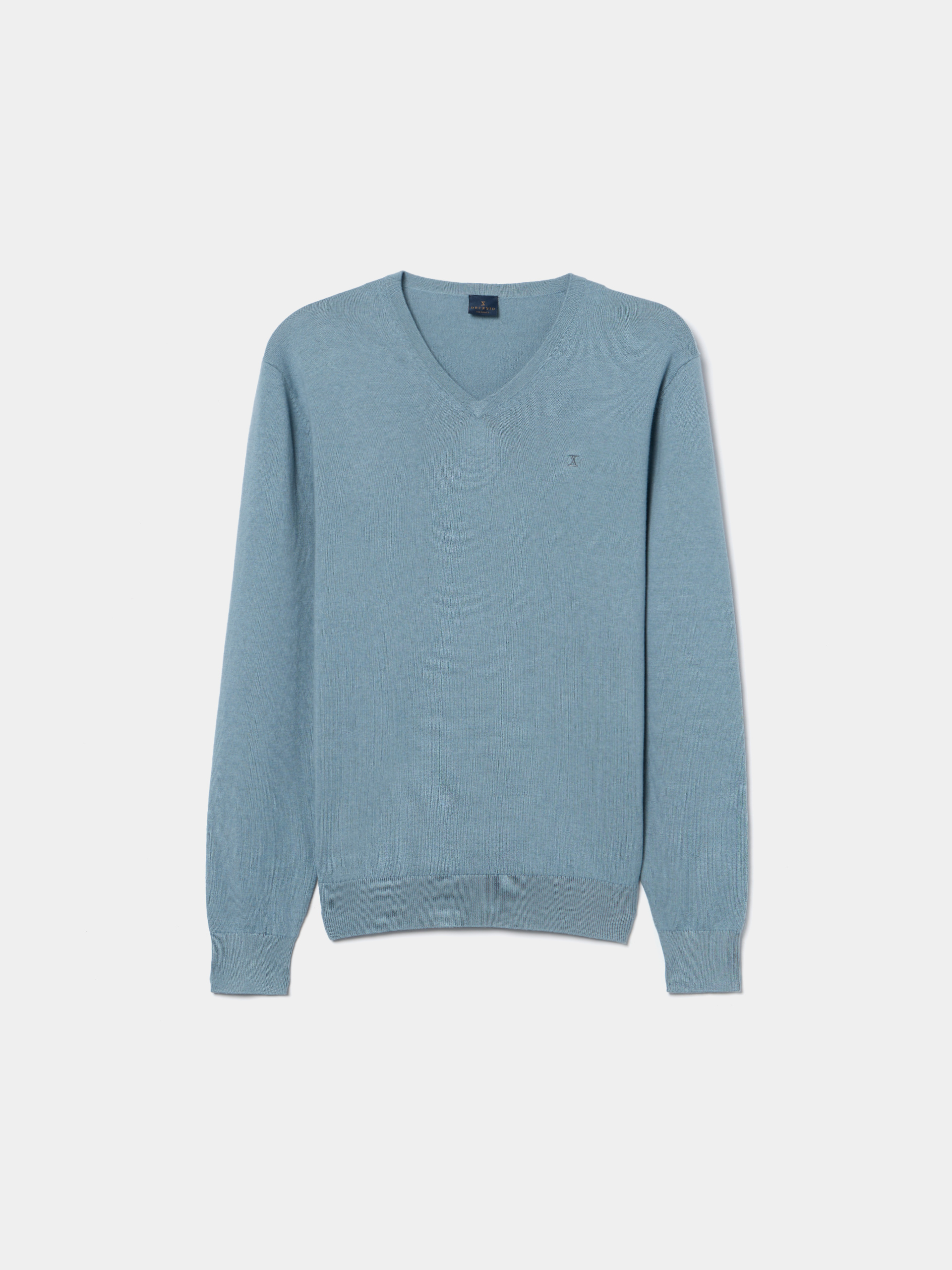 Cotton and cashmere pullover
