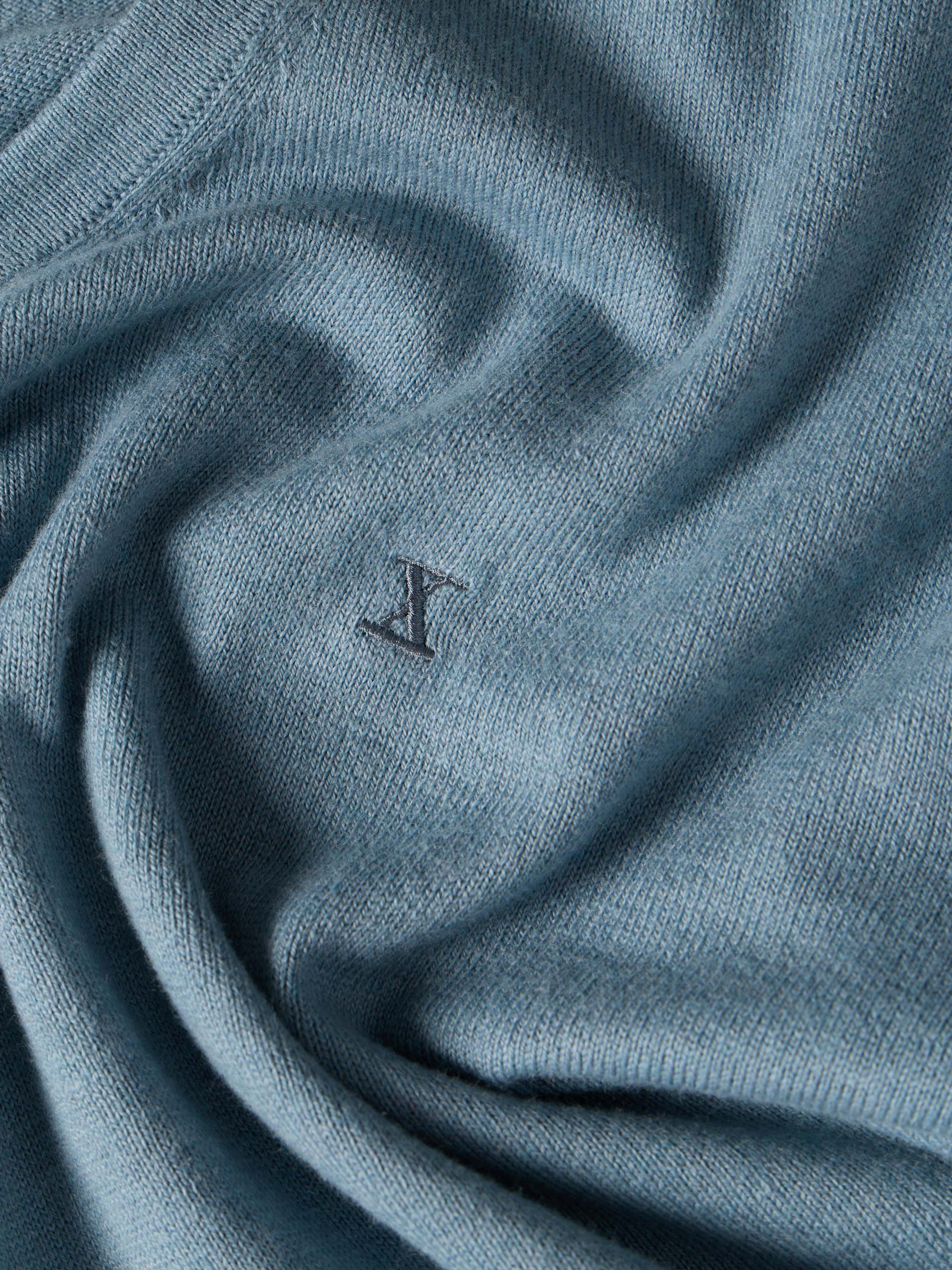 Cotton and cashmere pullover