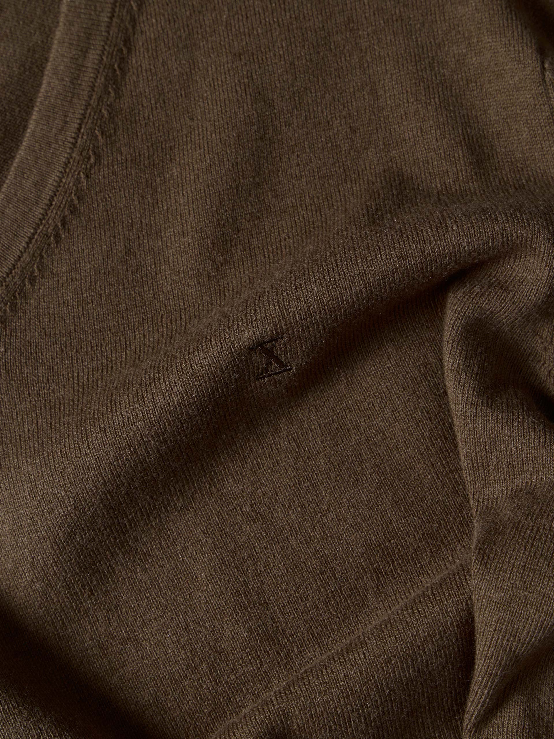 Cotton and cashmere pullover