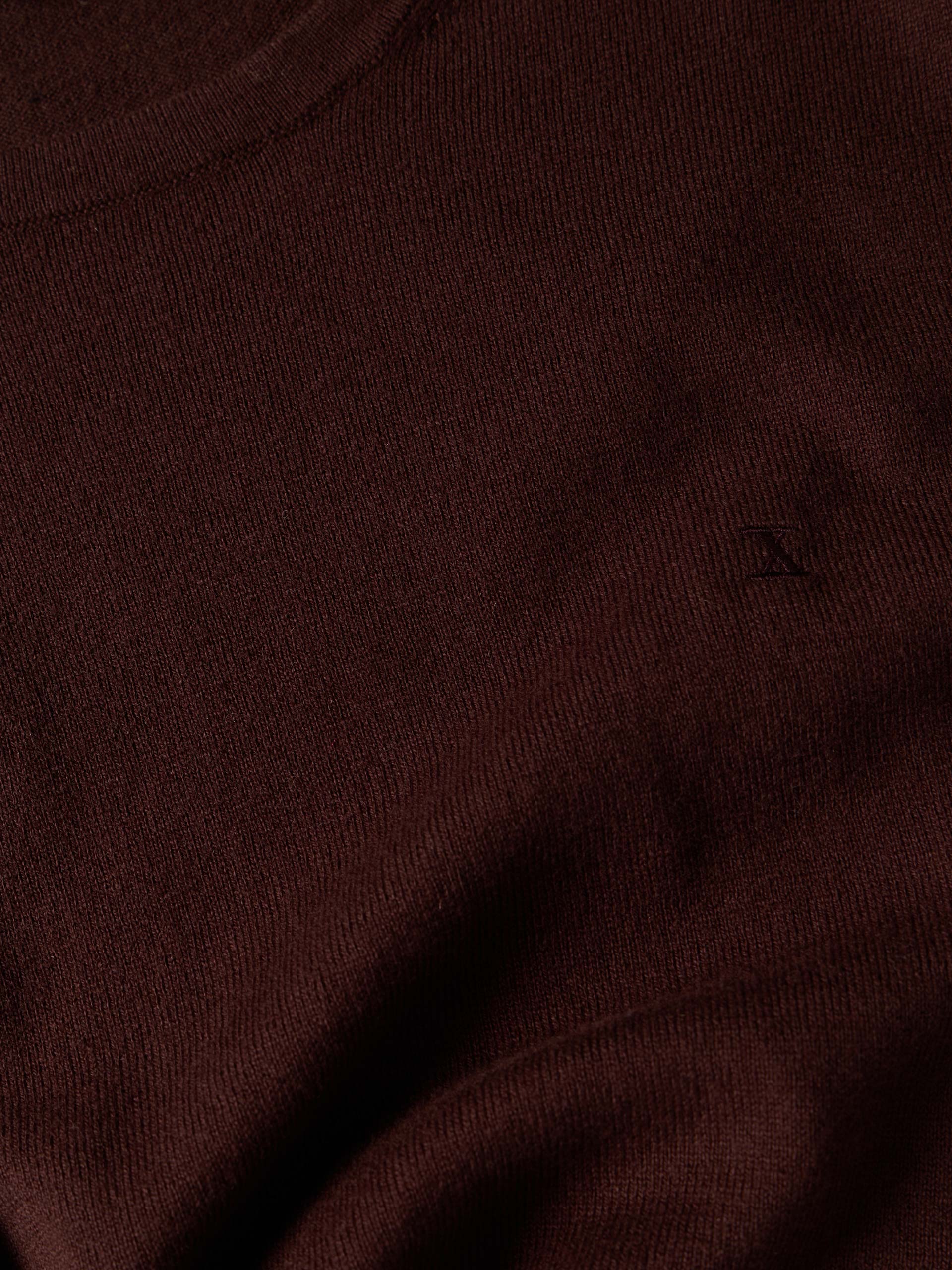 Cotton and cashmere sweater