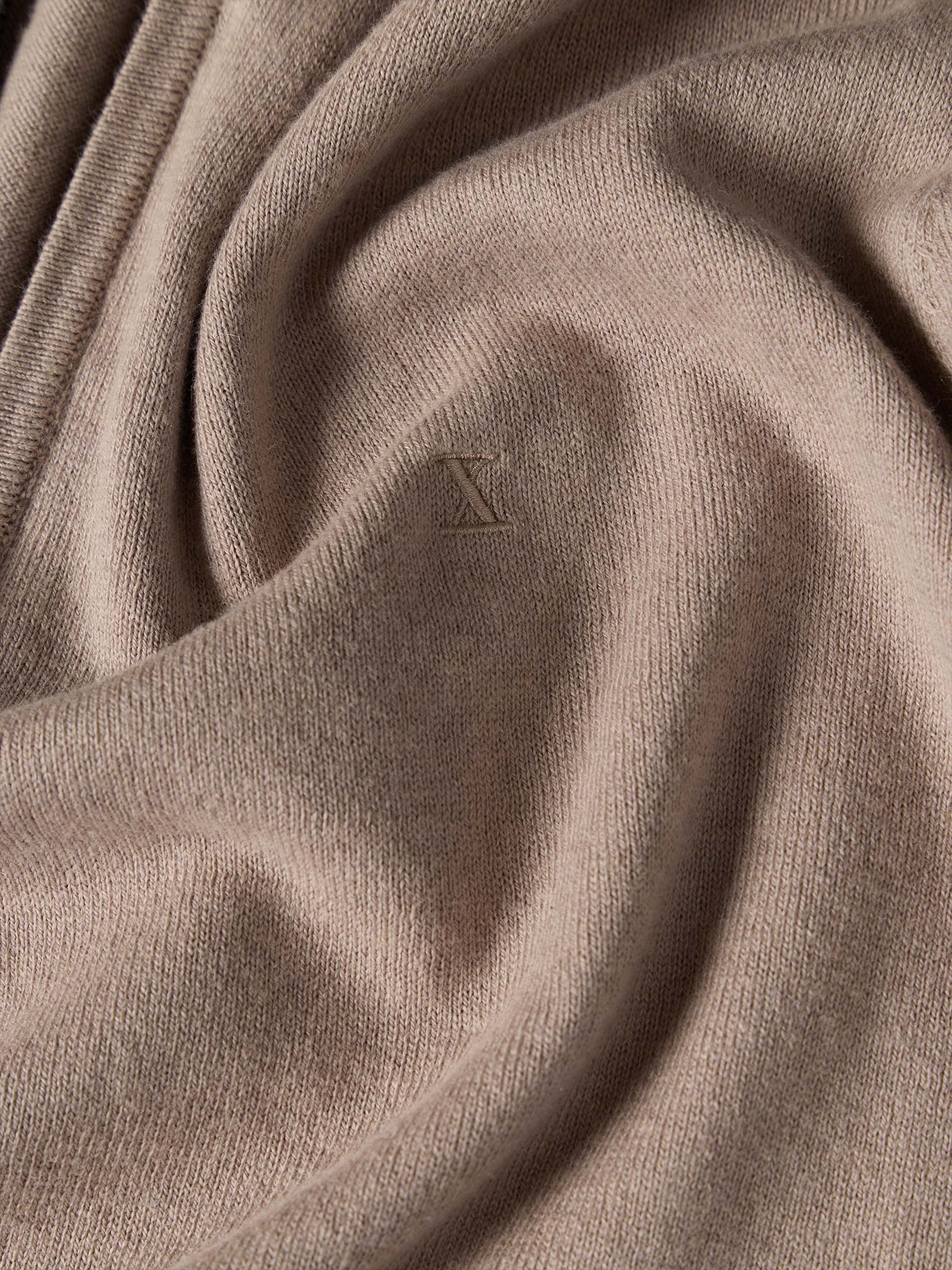 Camisola em algodão e caxemira