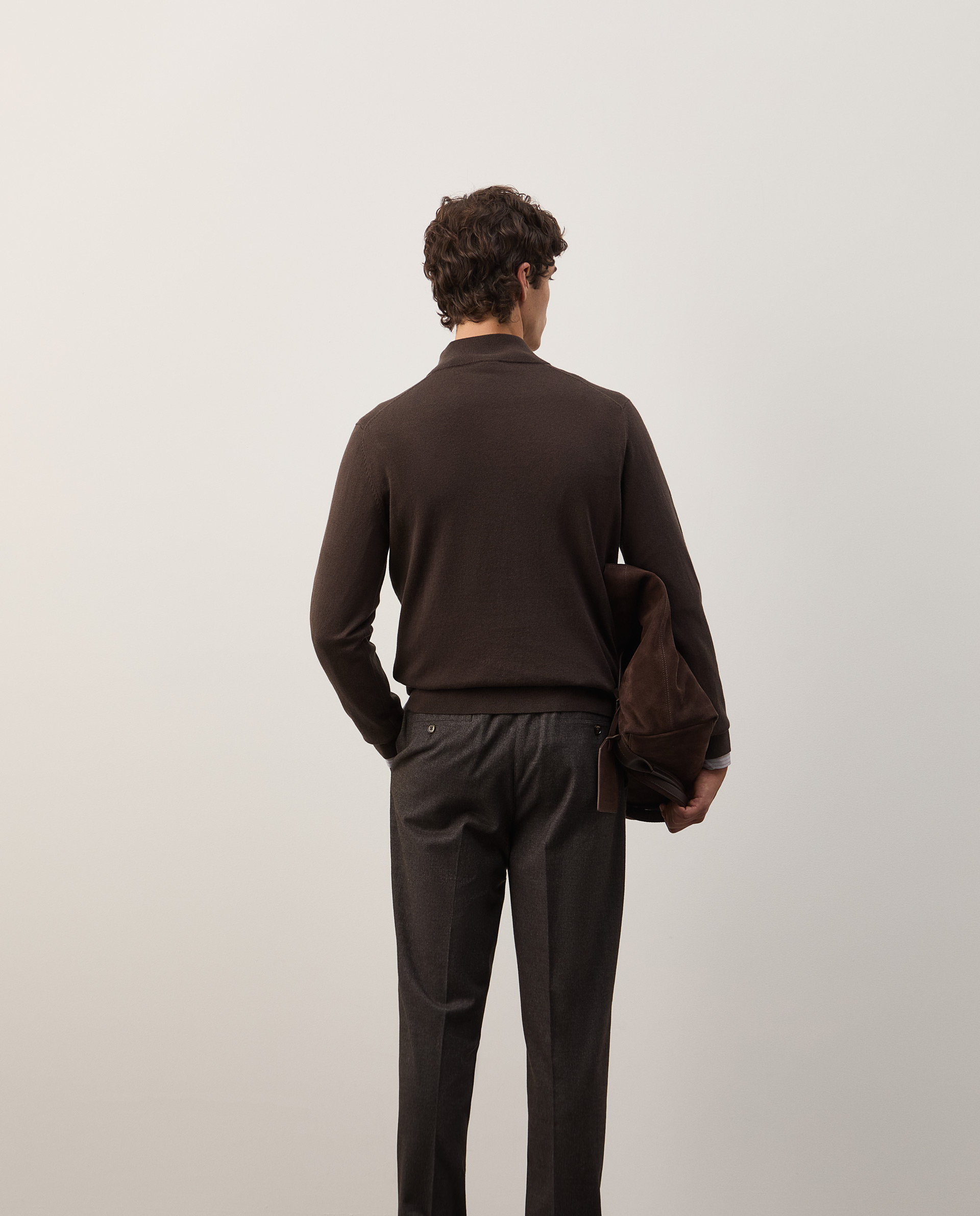 Cotton and cashmere sweater