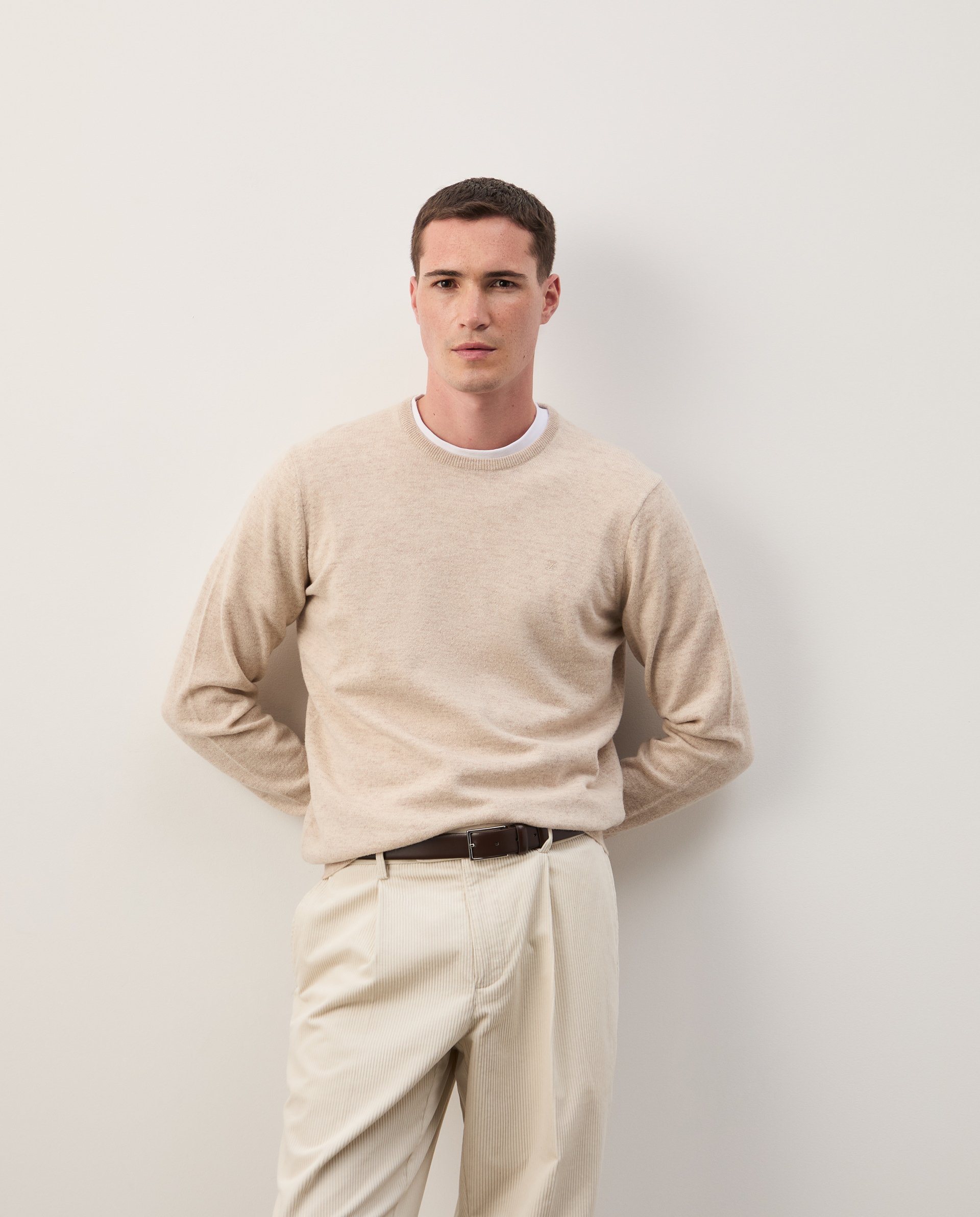 100% wool knit sweater