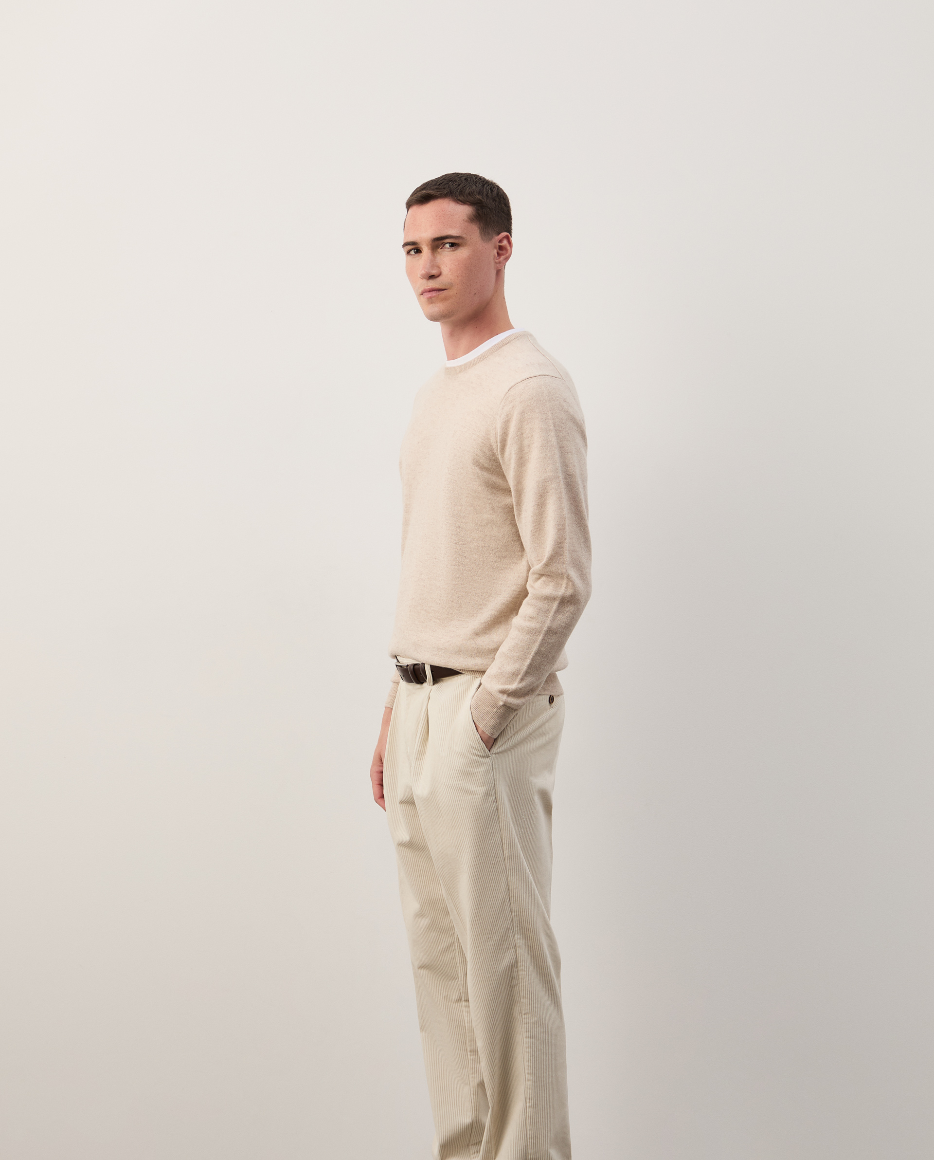100% wool knit sweater