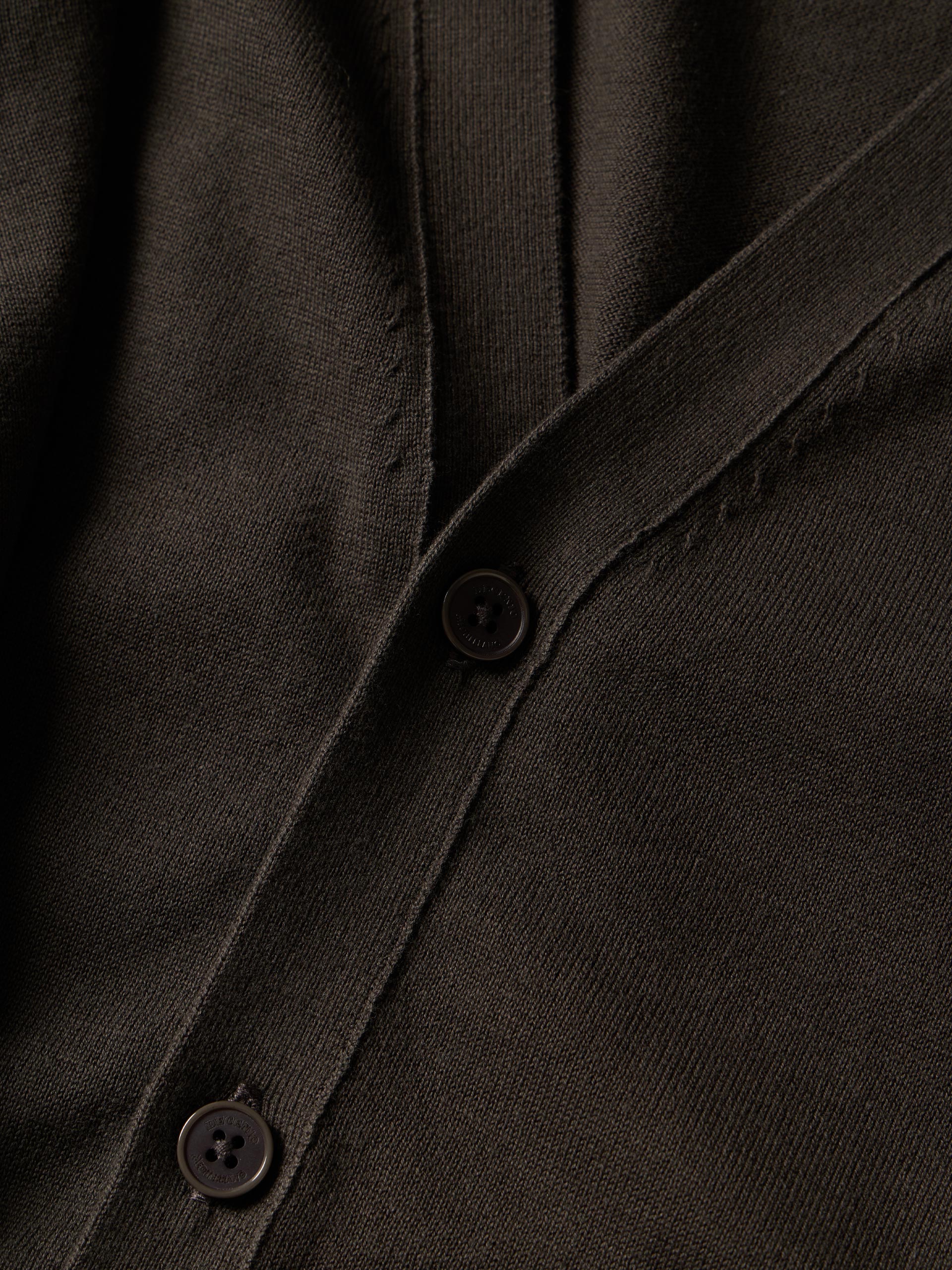 Cotton knit jacket