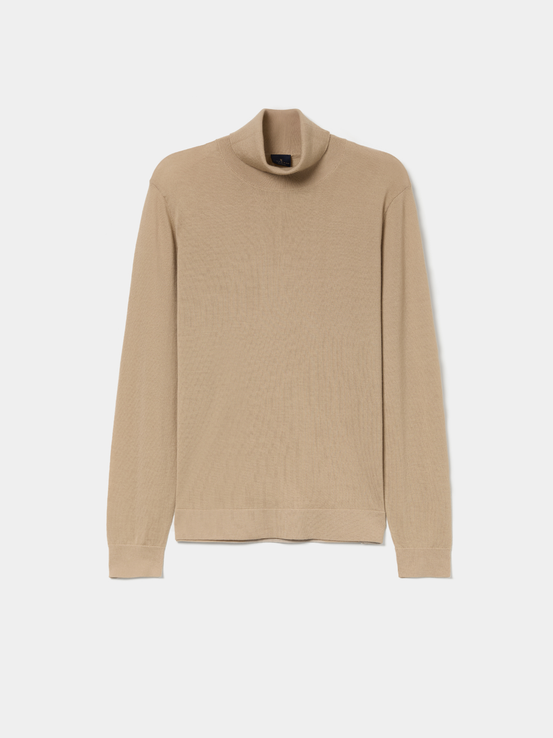 Turtleneck sweater in merino wool