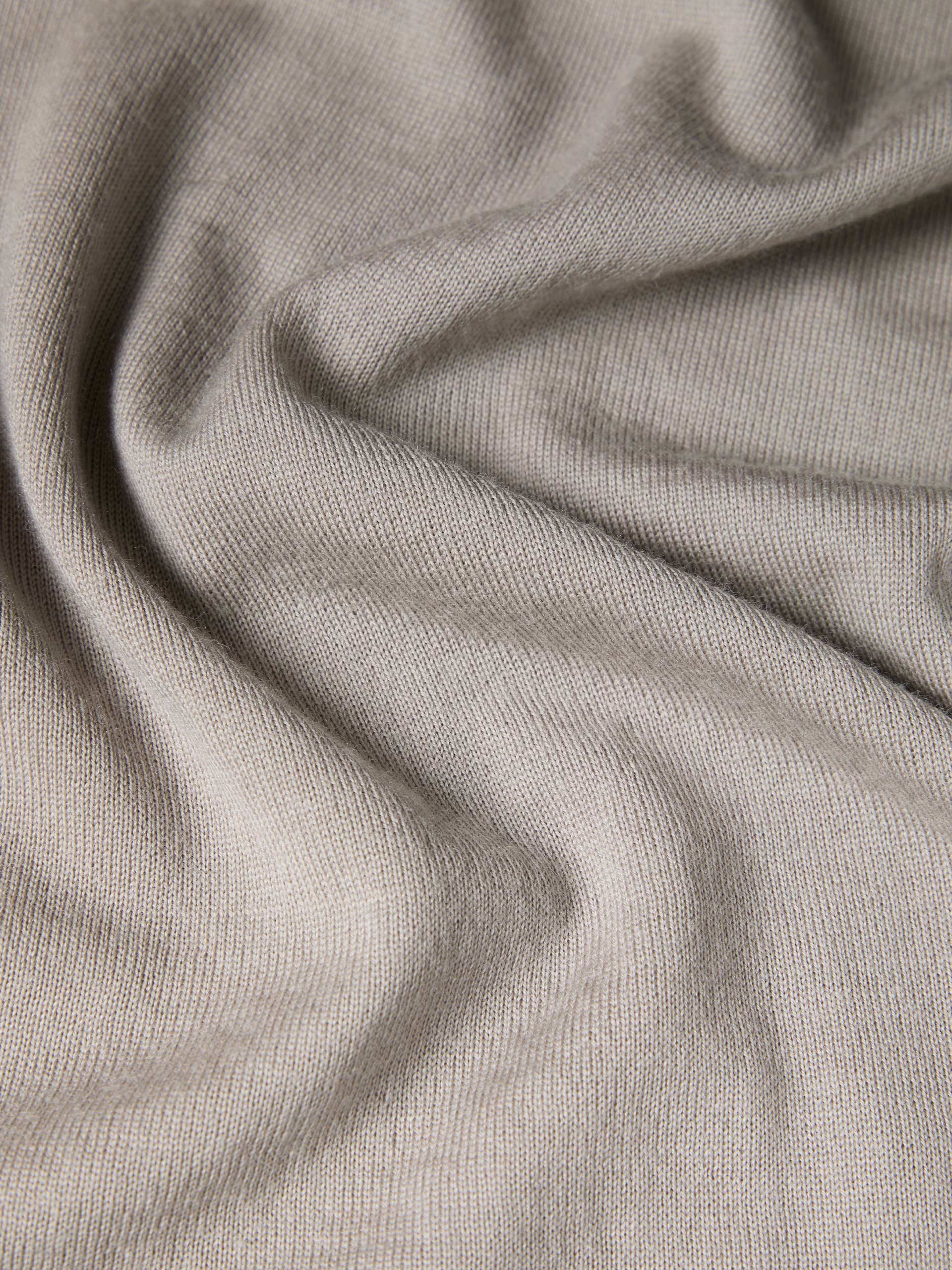 High-neck sweater in wool