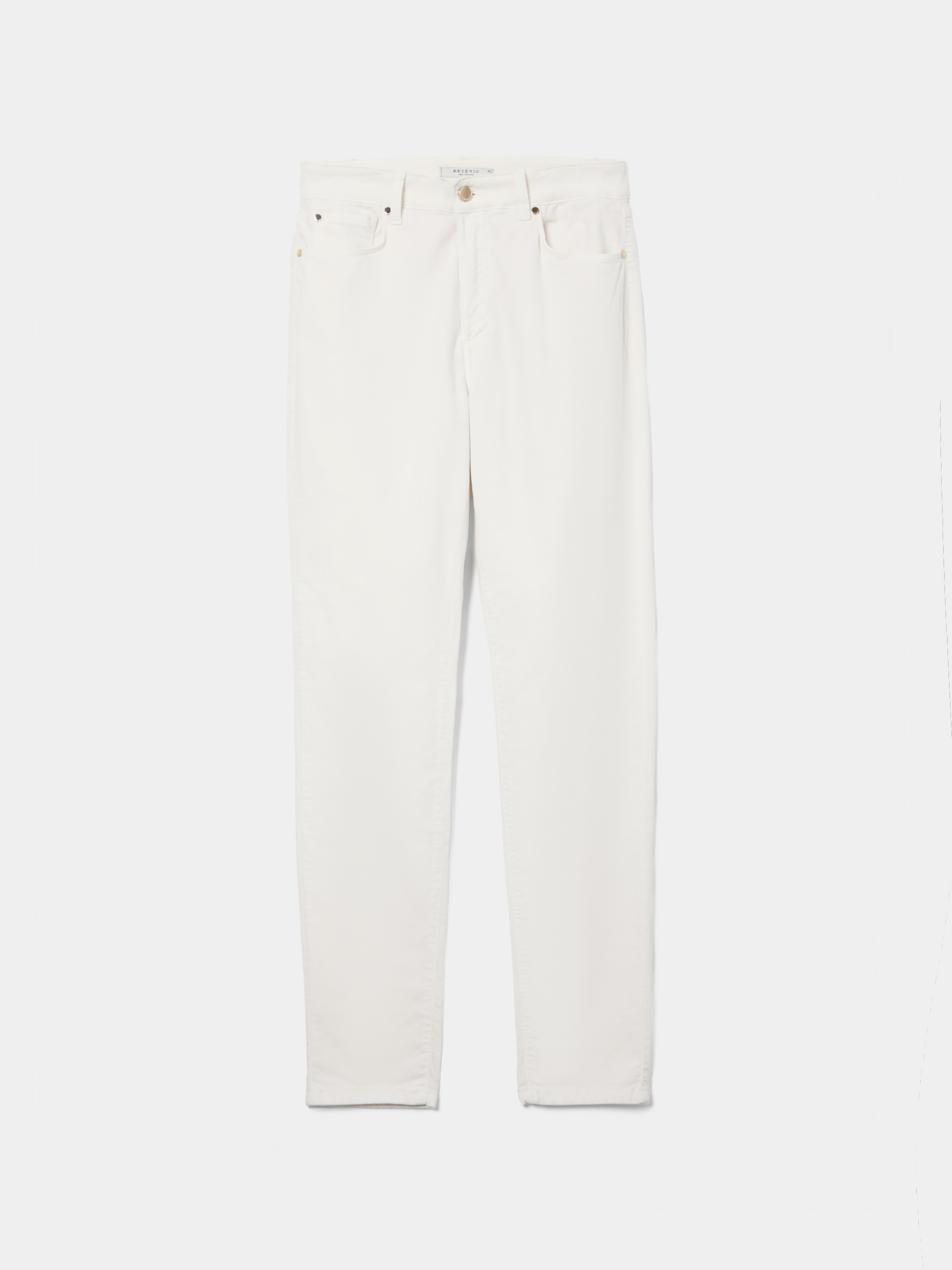Pantalones ajustados de terciopelo