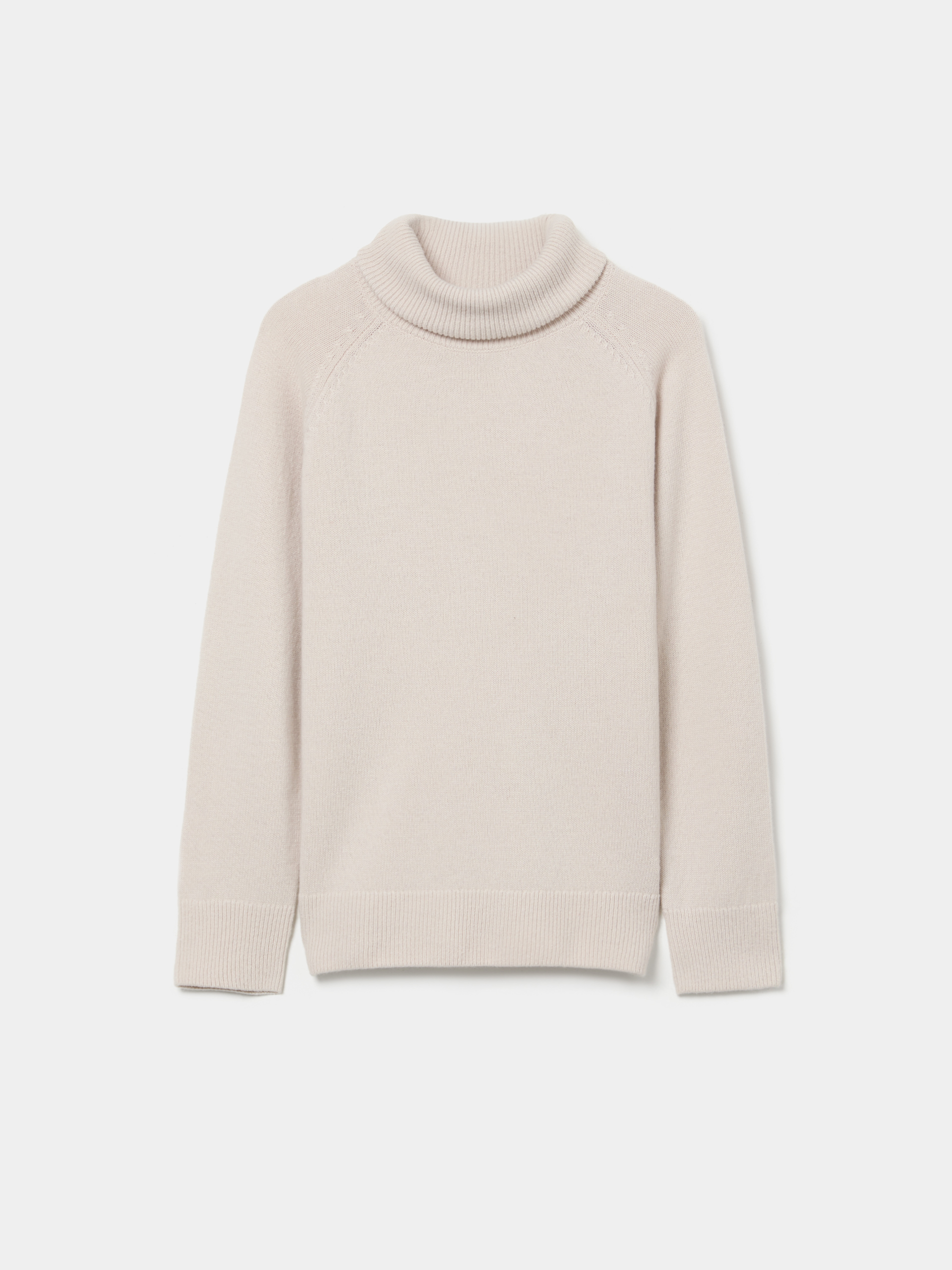 Turtleneck sweater with wool