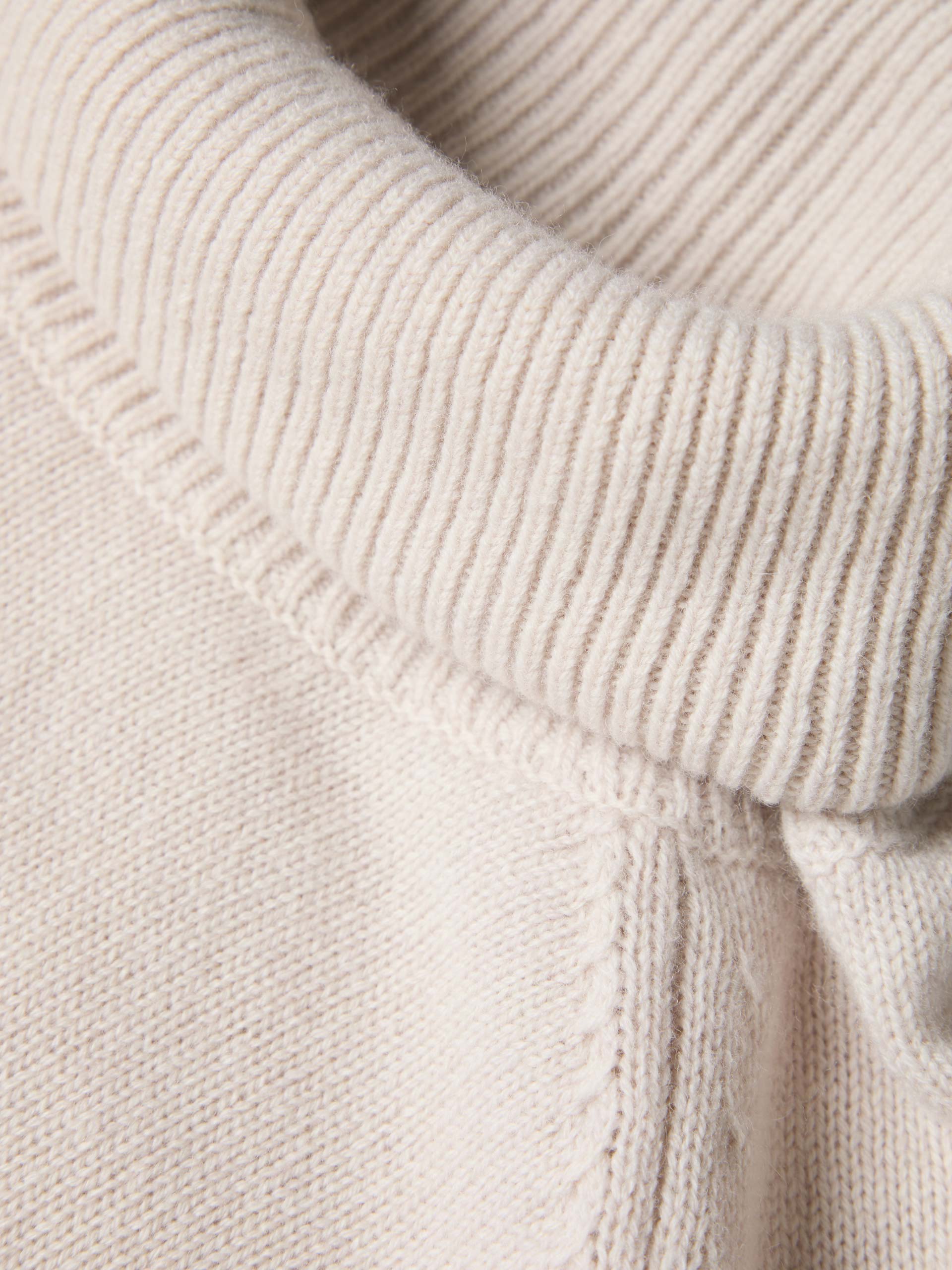 Turtleneck sweater with wool