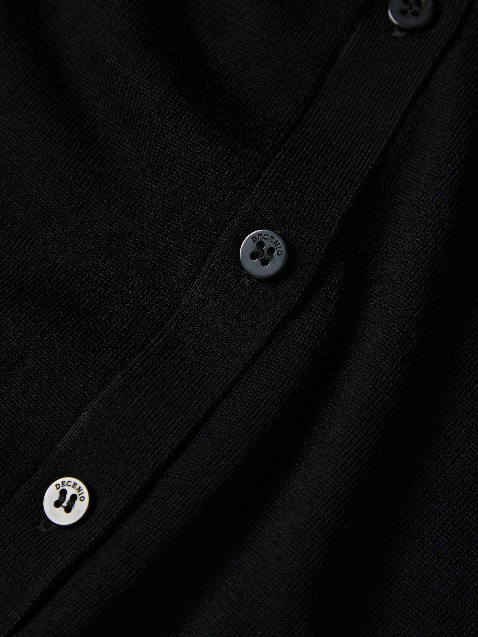 Woolen knit jacket