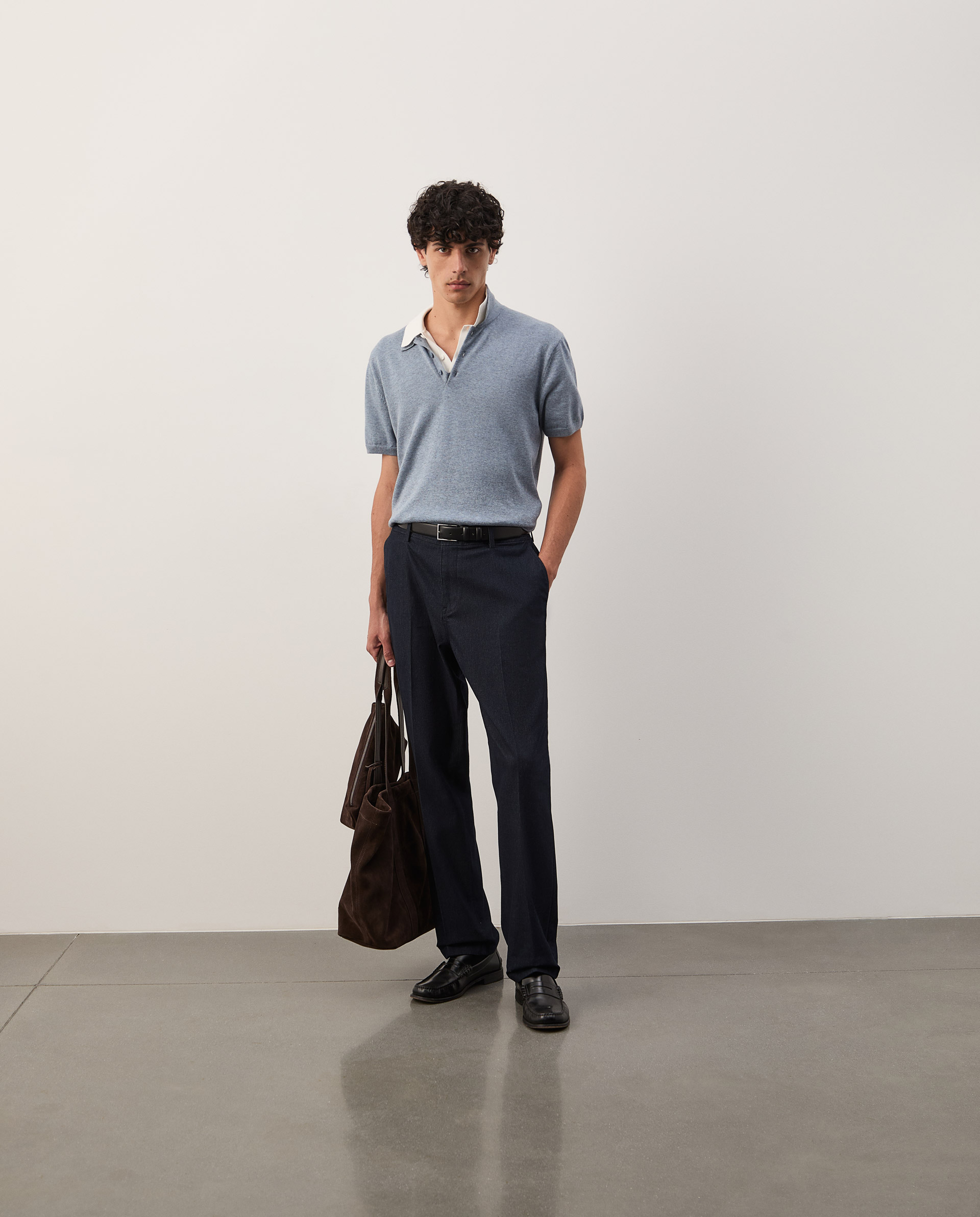 Regular fit chino trousers