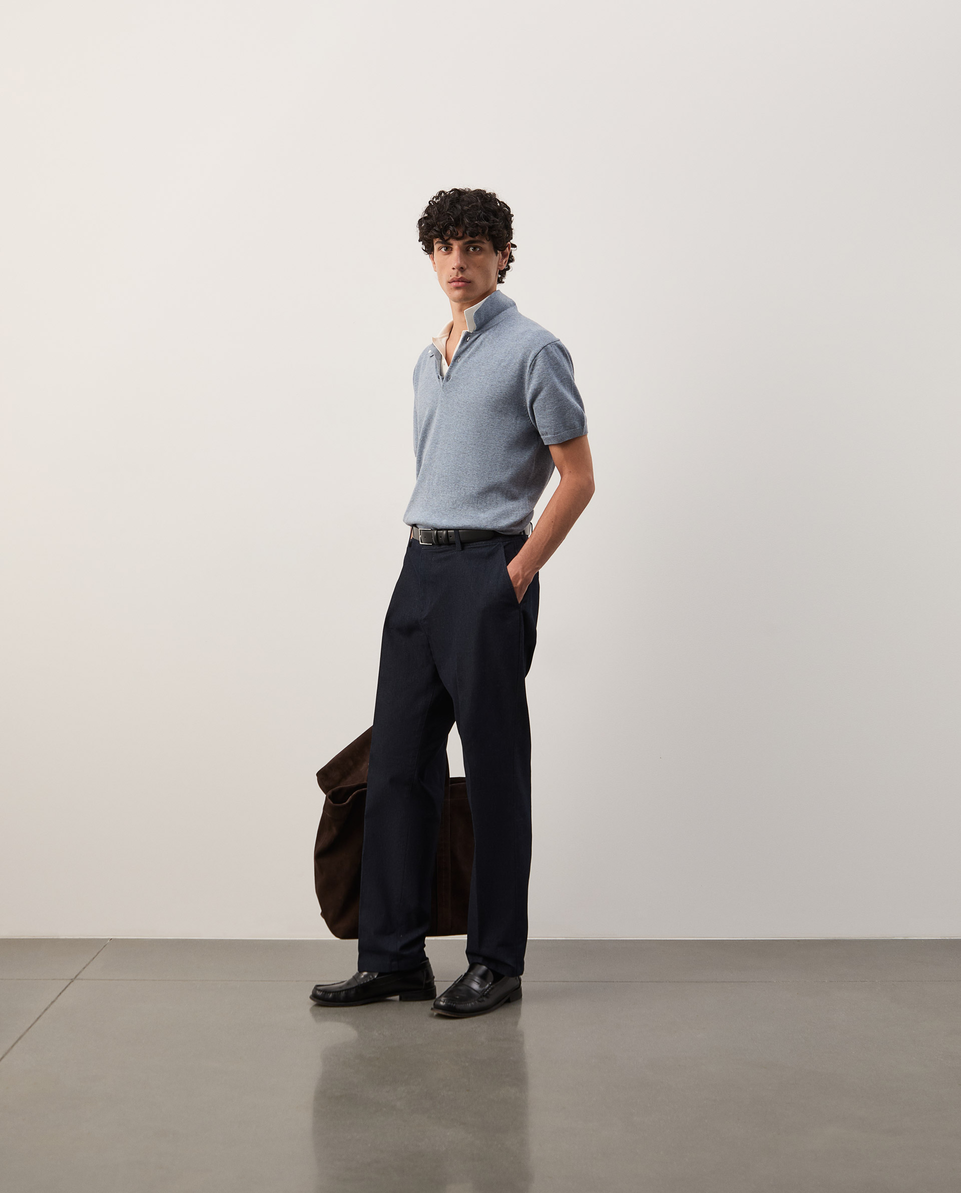 Regular fit chino trousers