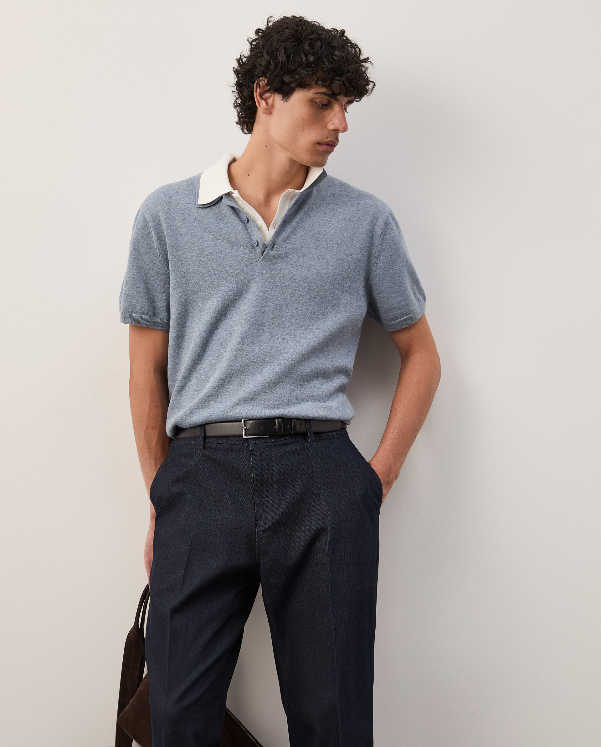 Regular fit chino trousers