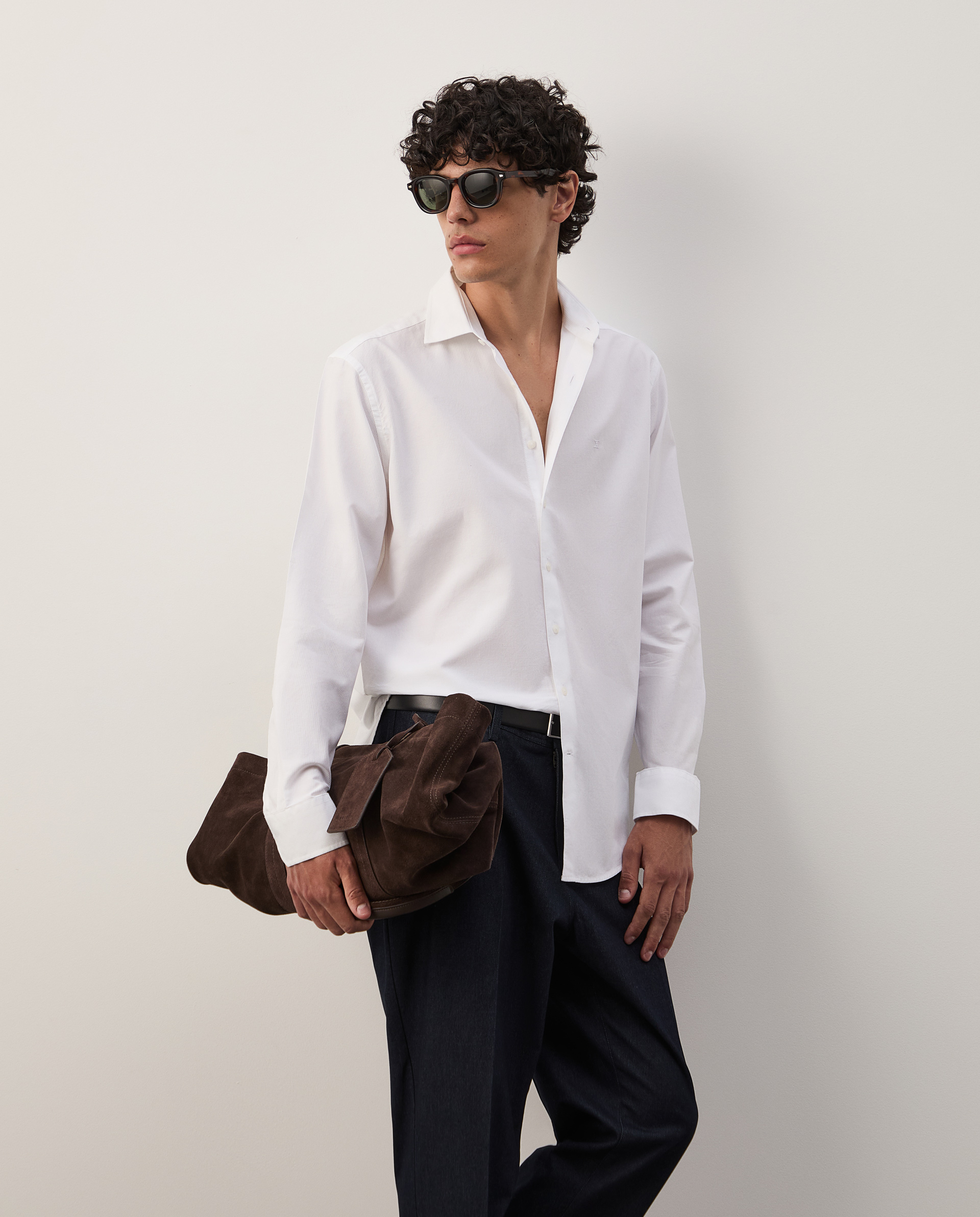 Regular fit striped shirt