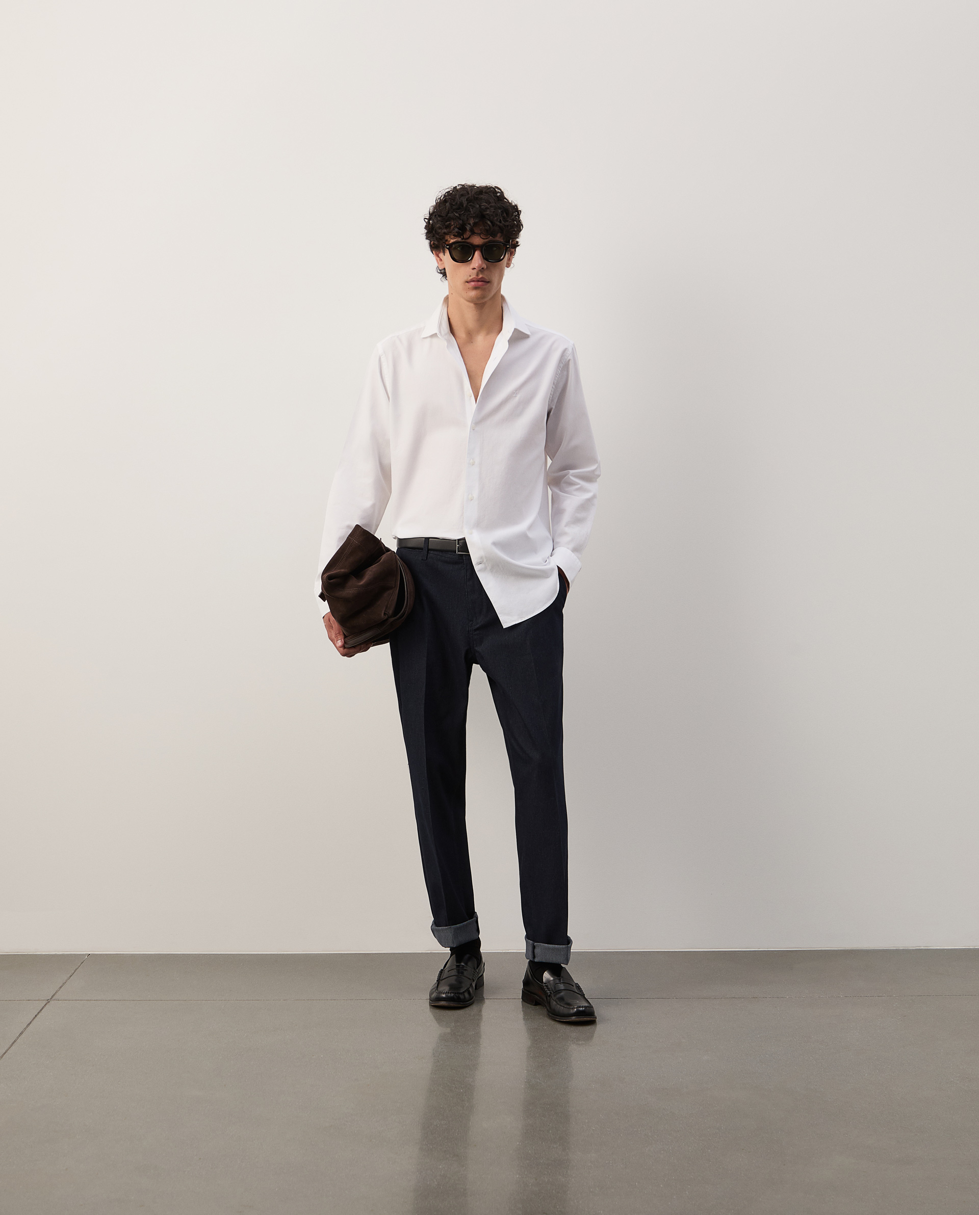 Regular fit striped shirt