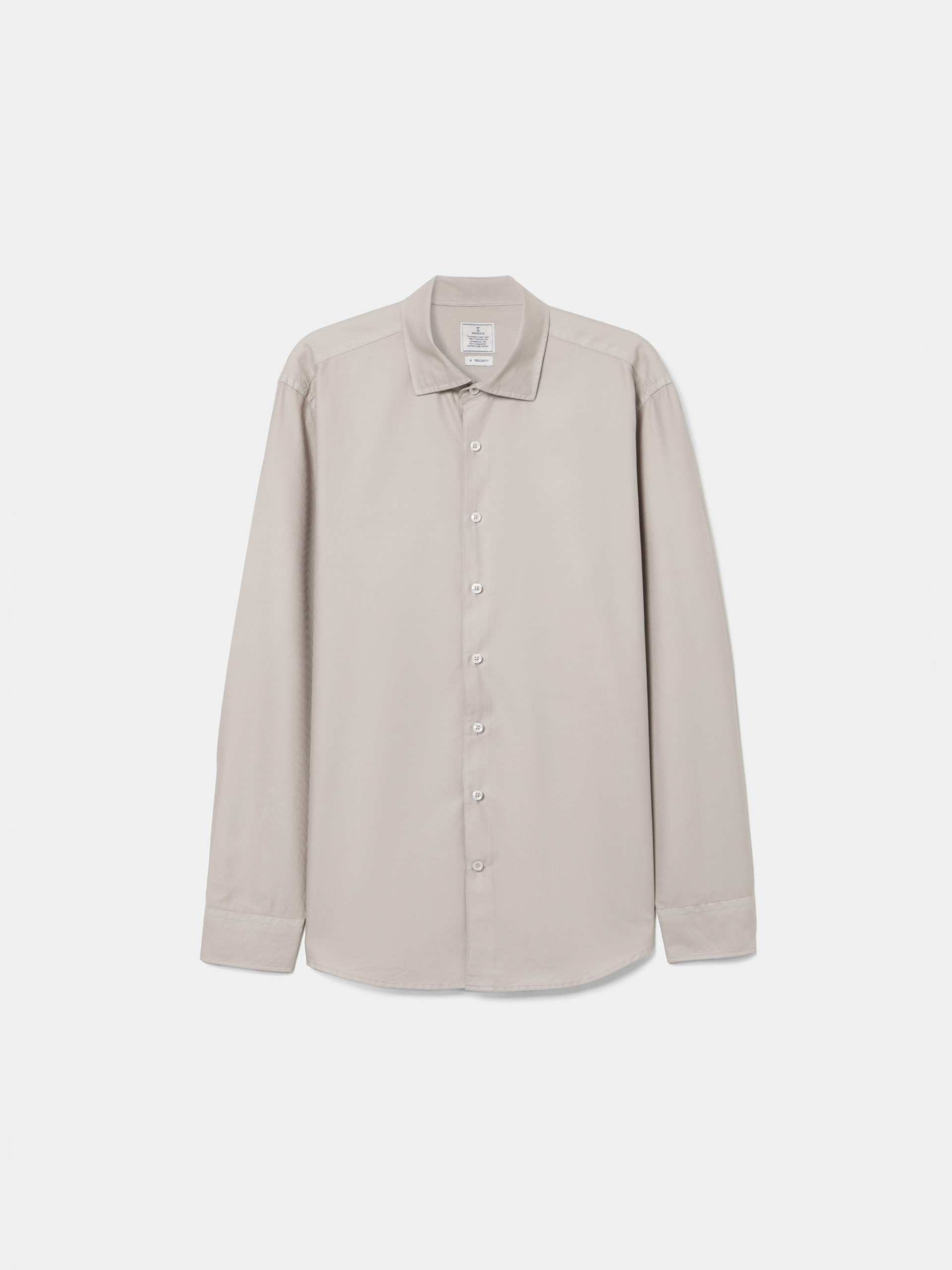 Regular fit garment dye shirt