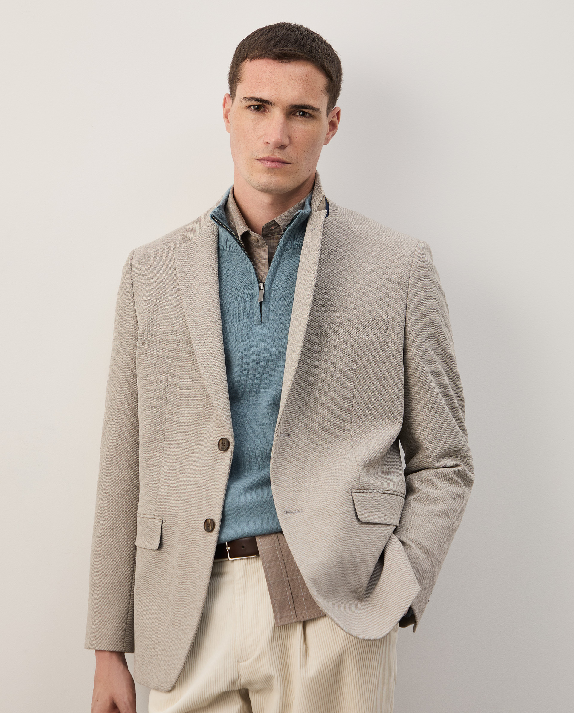 Regular fit blazer