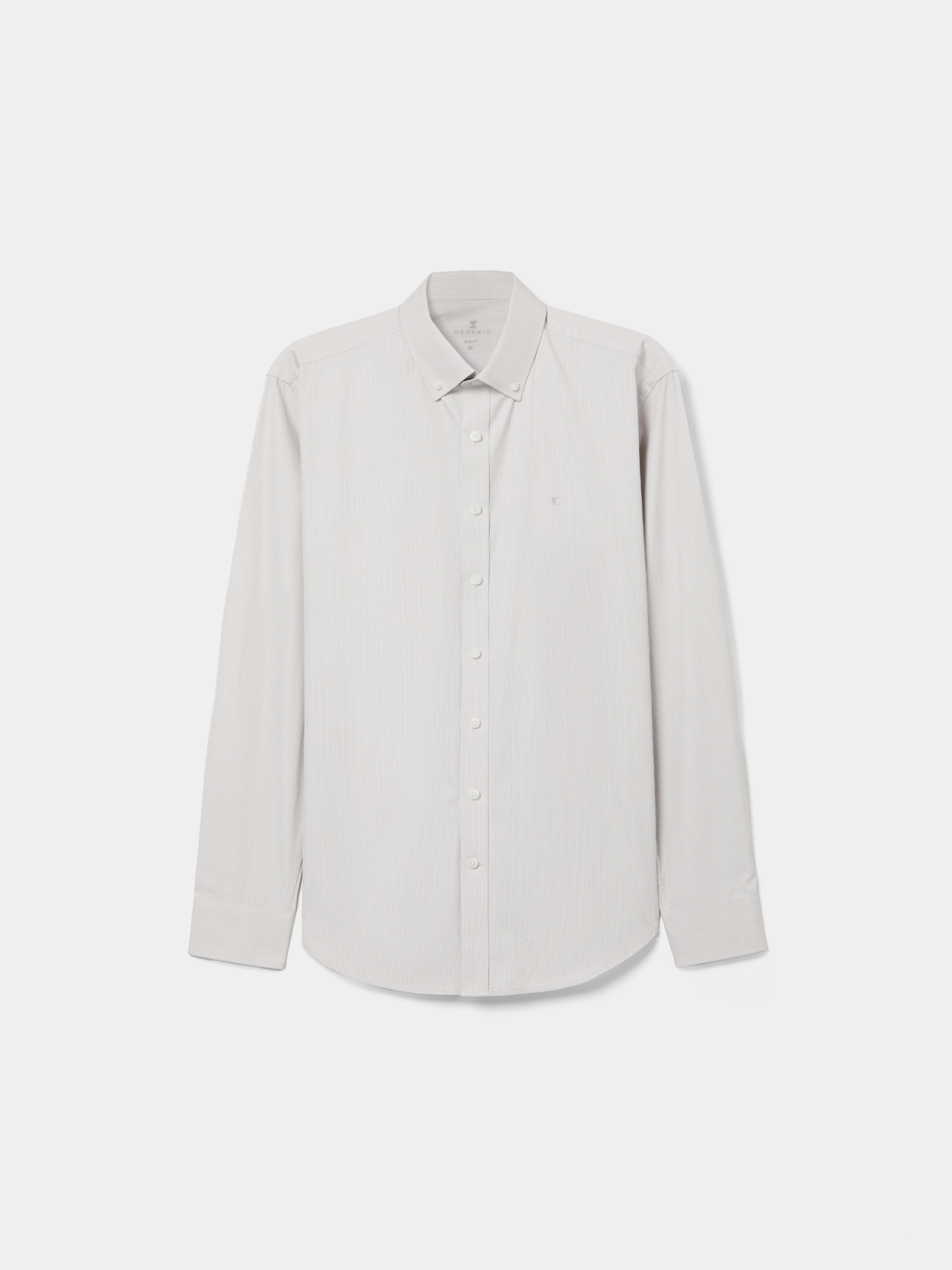 Slim fit striped shirt
