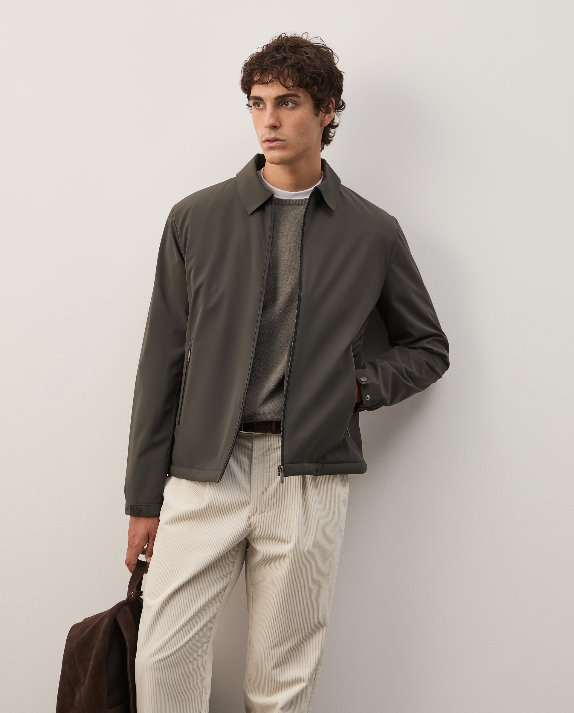 Padded nylon jacket