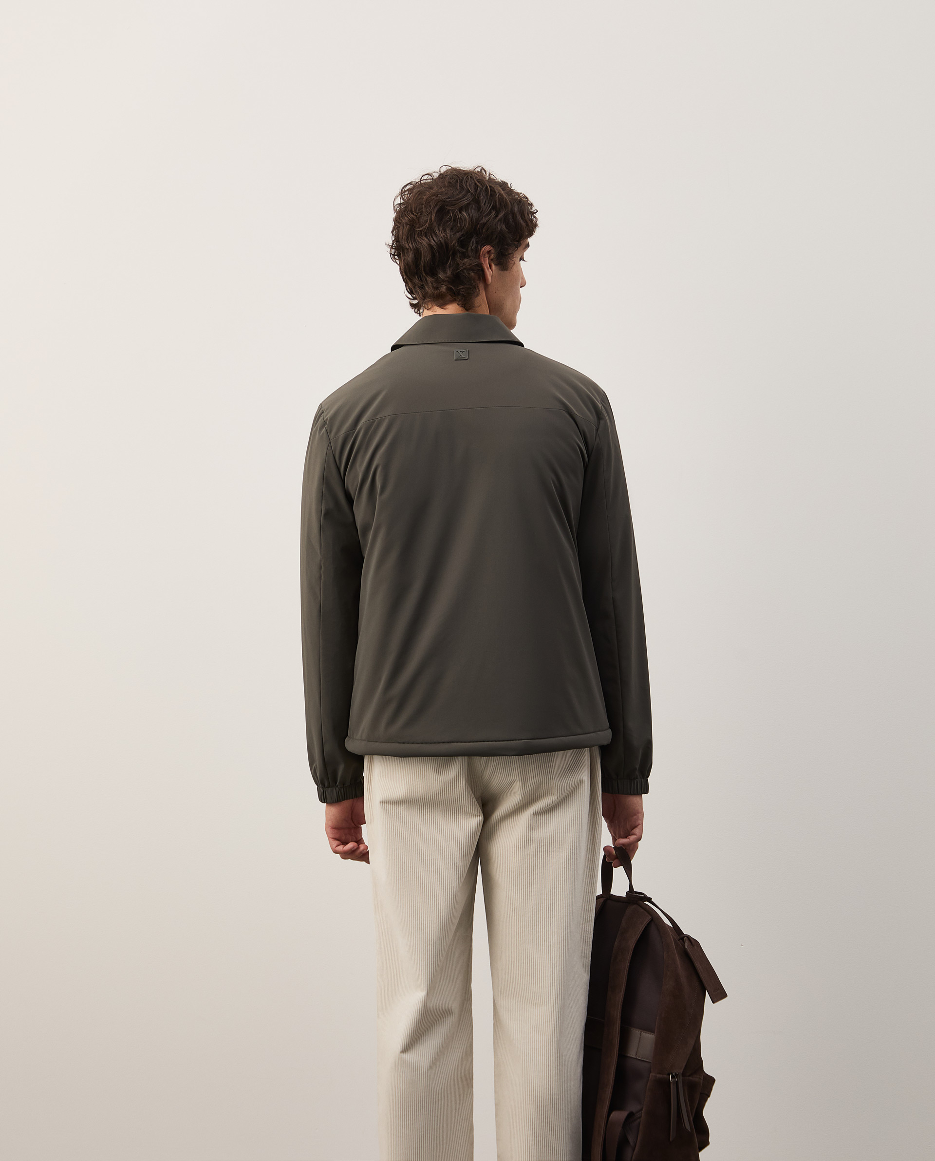 Padded nylon jacket
