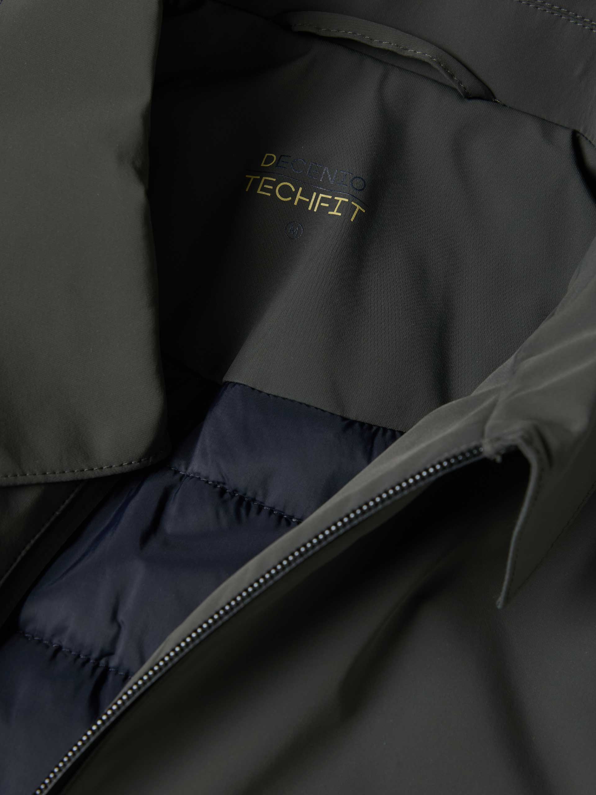 Padded nylon jacket