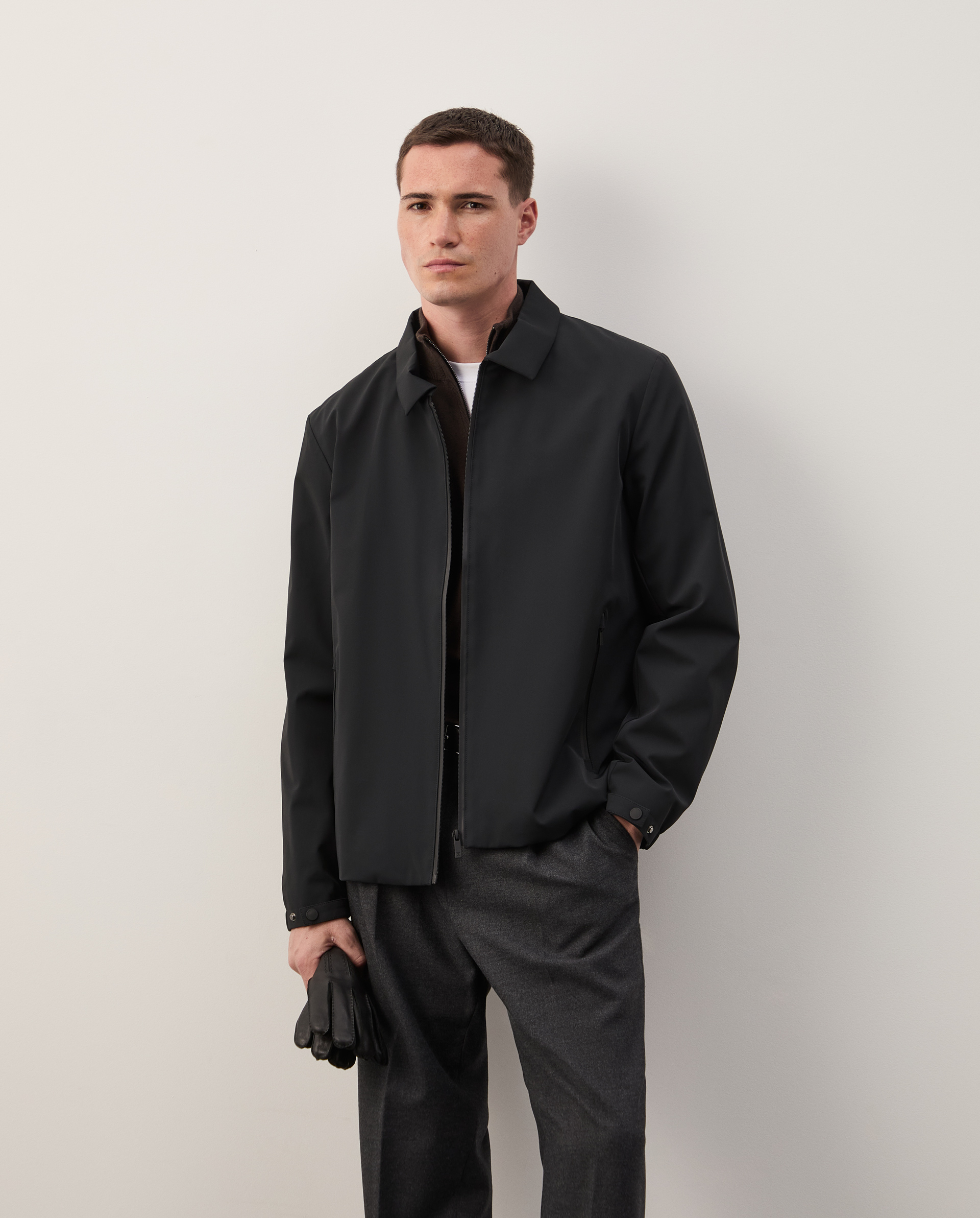 Padded nylon jacket