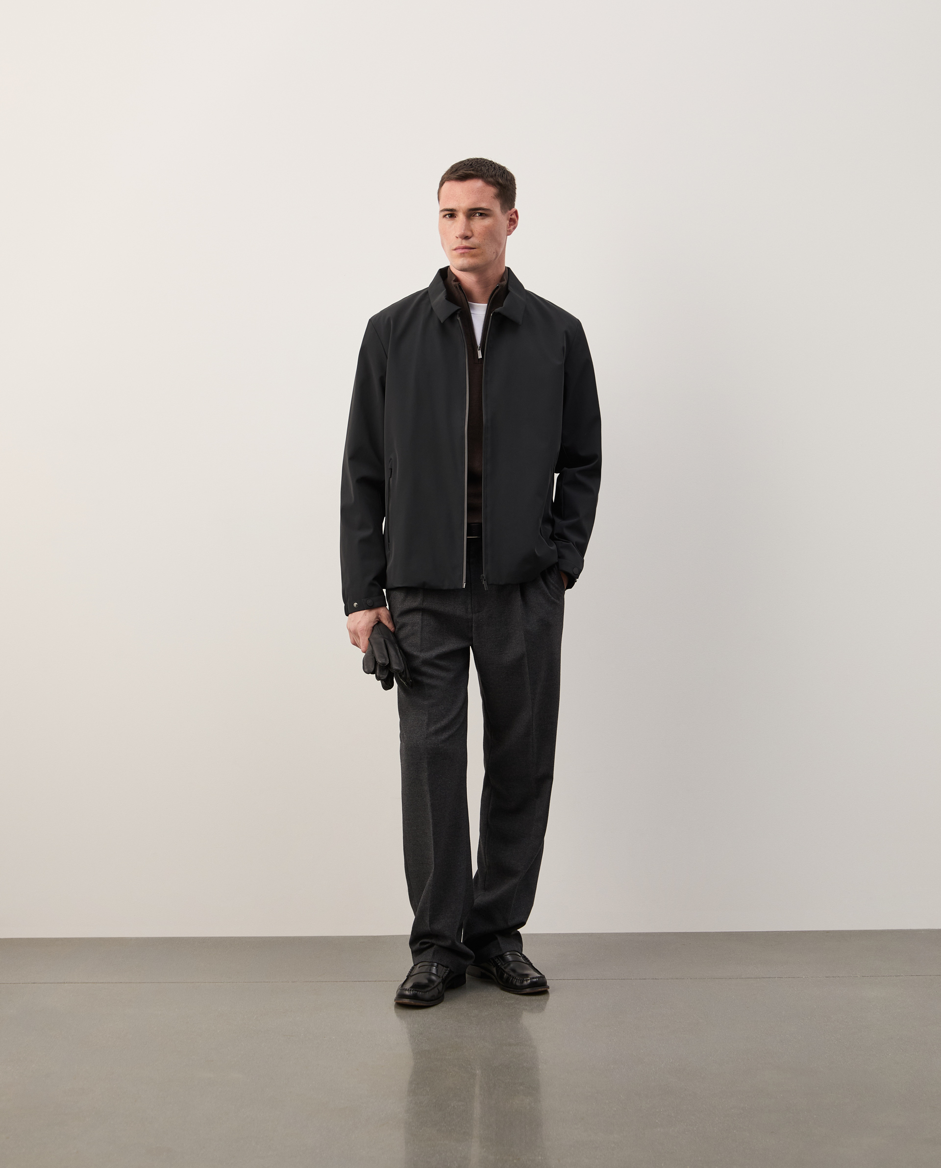 Padded nylon jacket