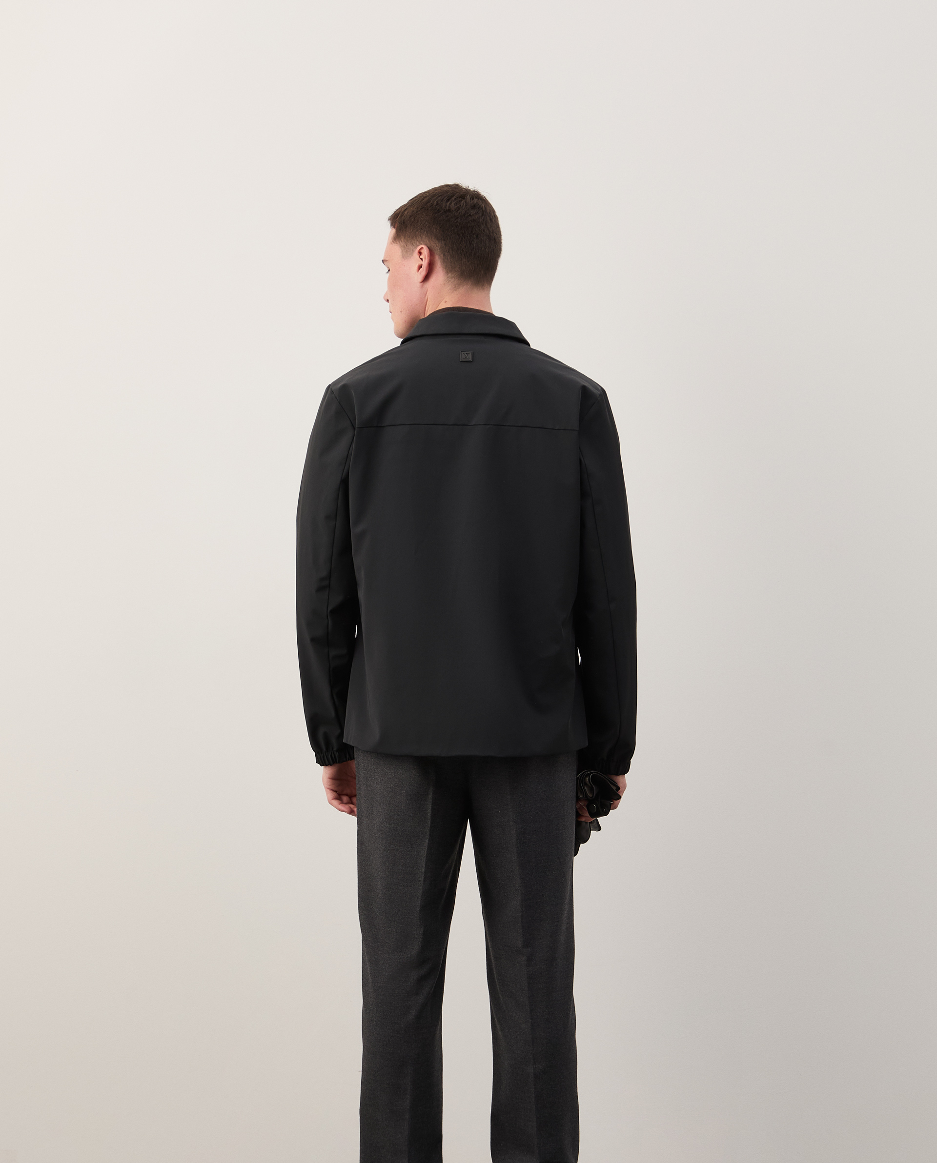 Padded nylon jacket
