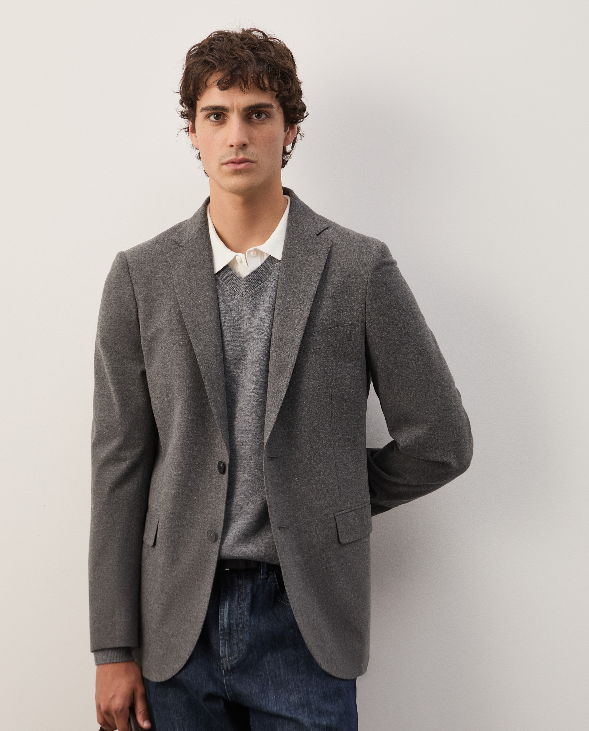 Classic slim fit blazer