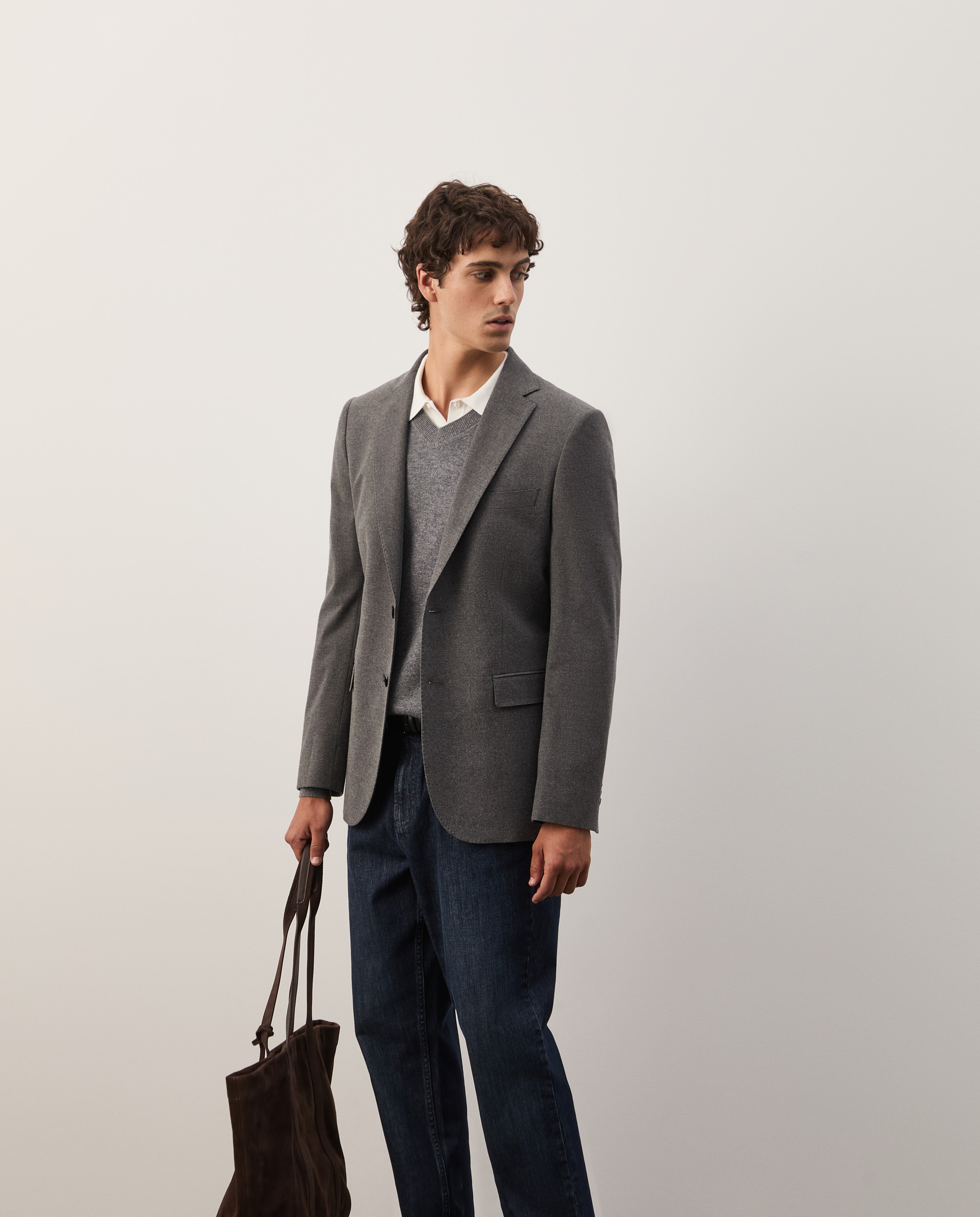 Classic slim fit blazer