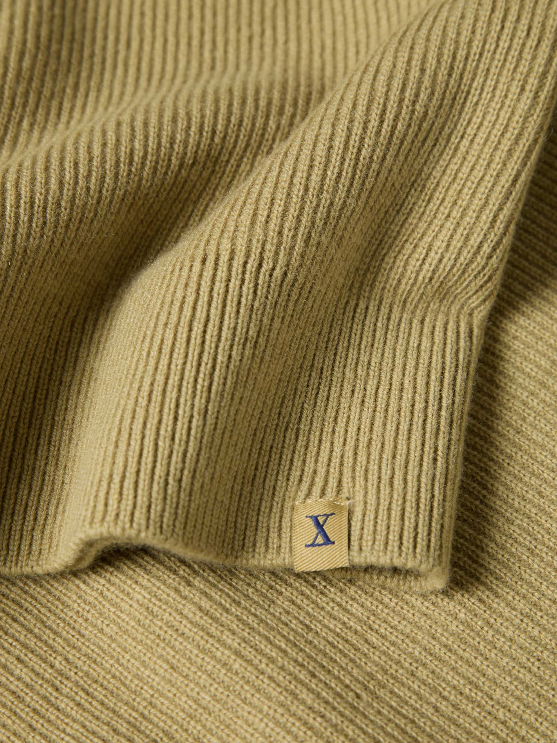Knitted wool sweater