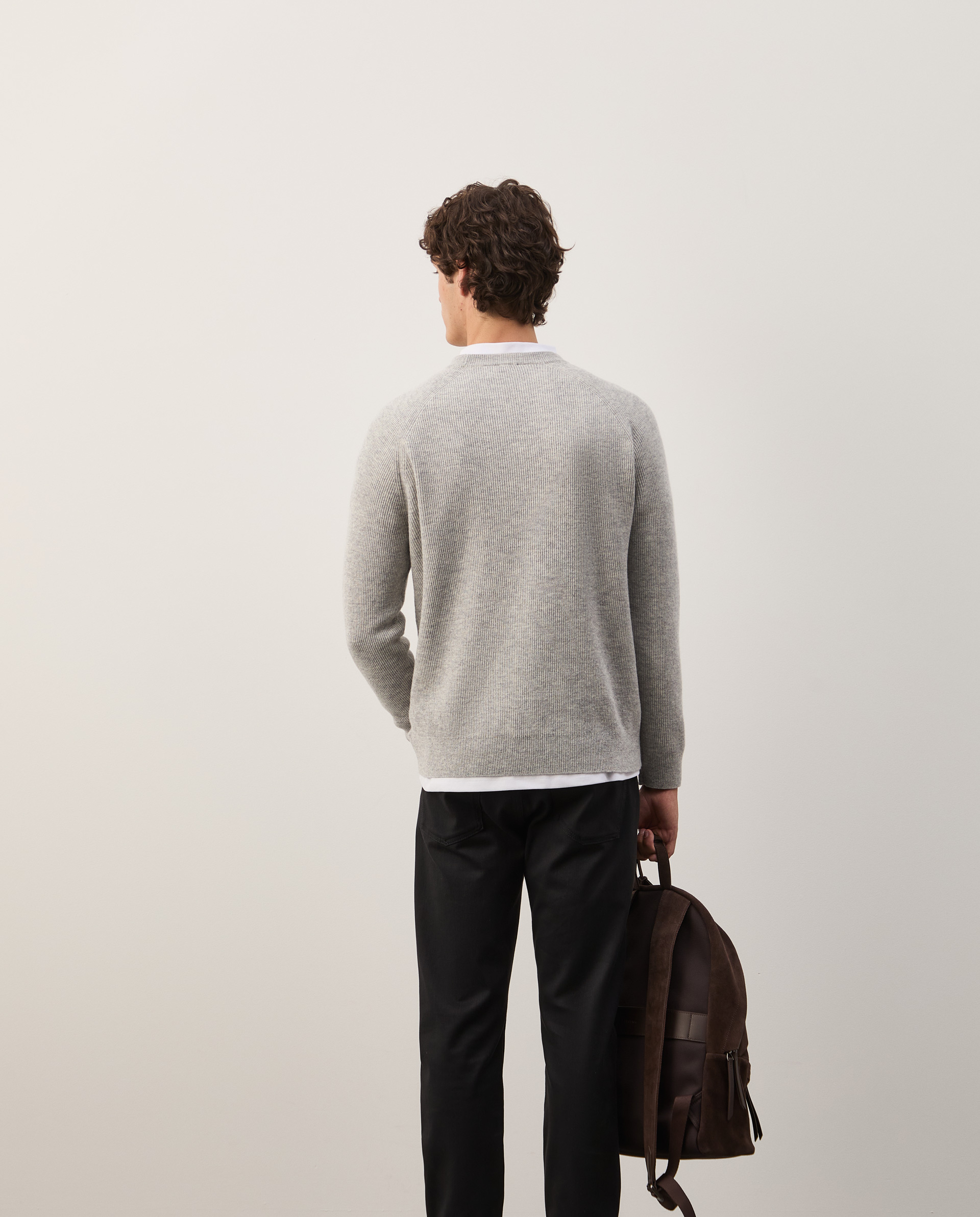 Knitted wool sweater