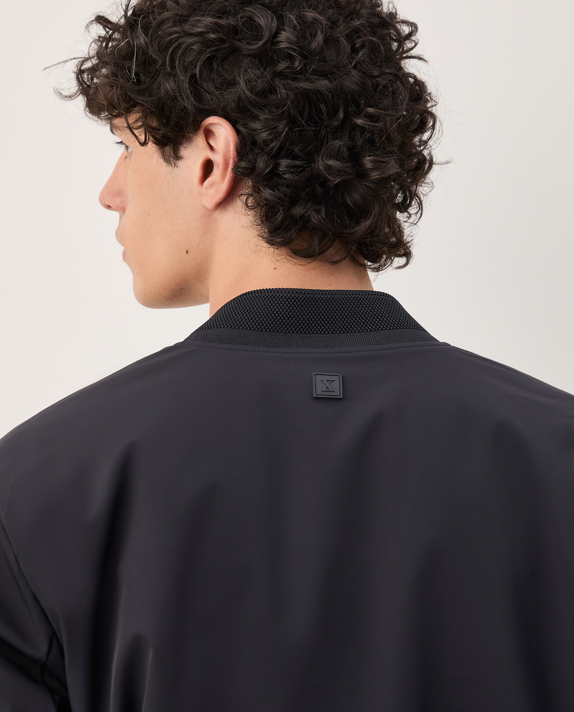 Reversible bomber jacket