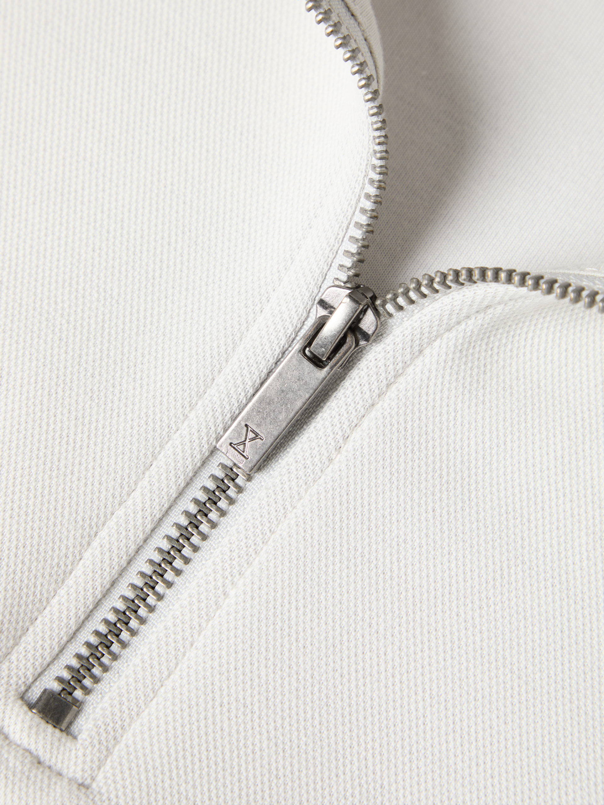 Sweater with placket
