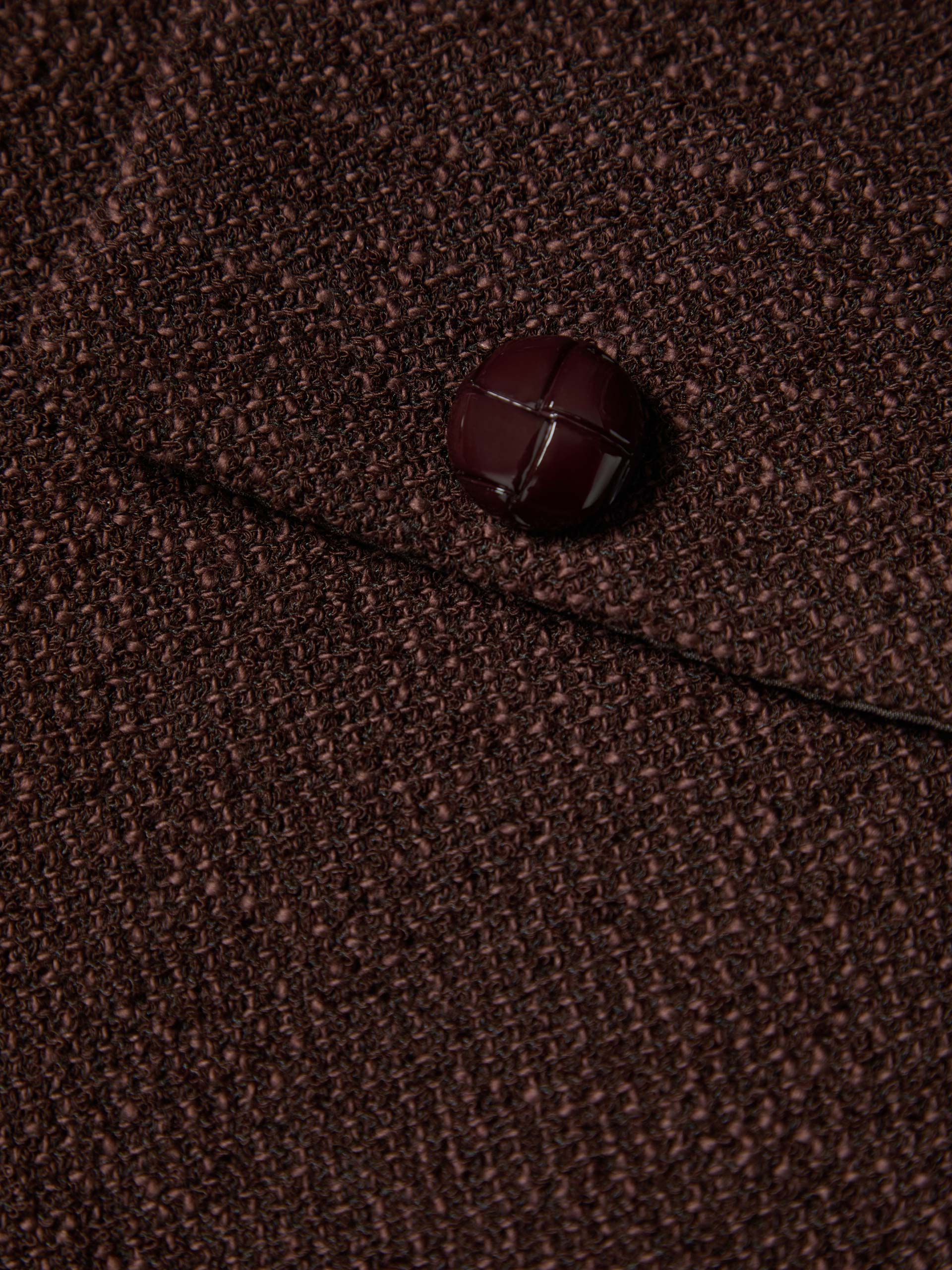 Chaqueta corta de tweed
