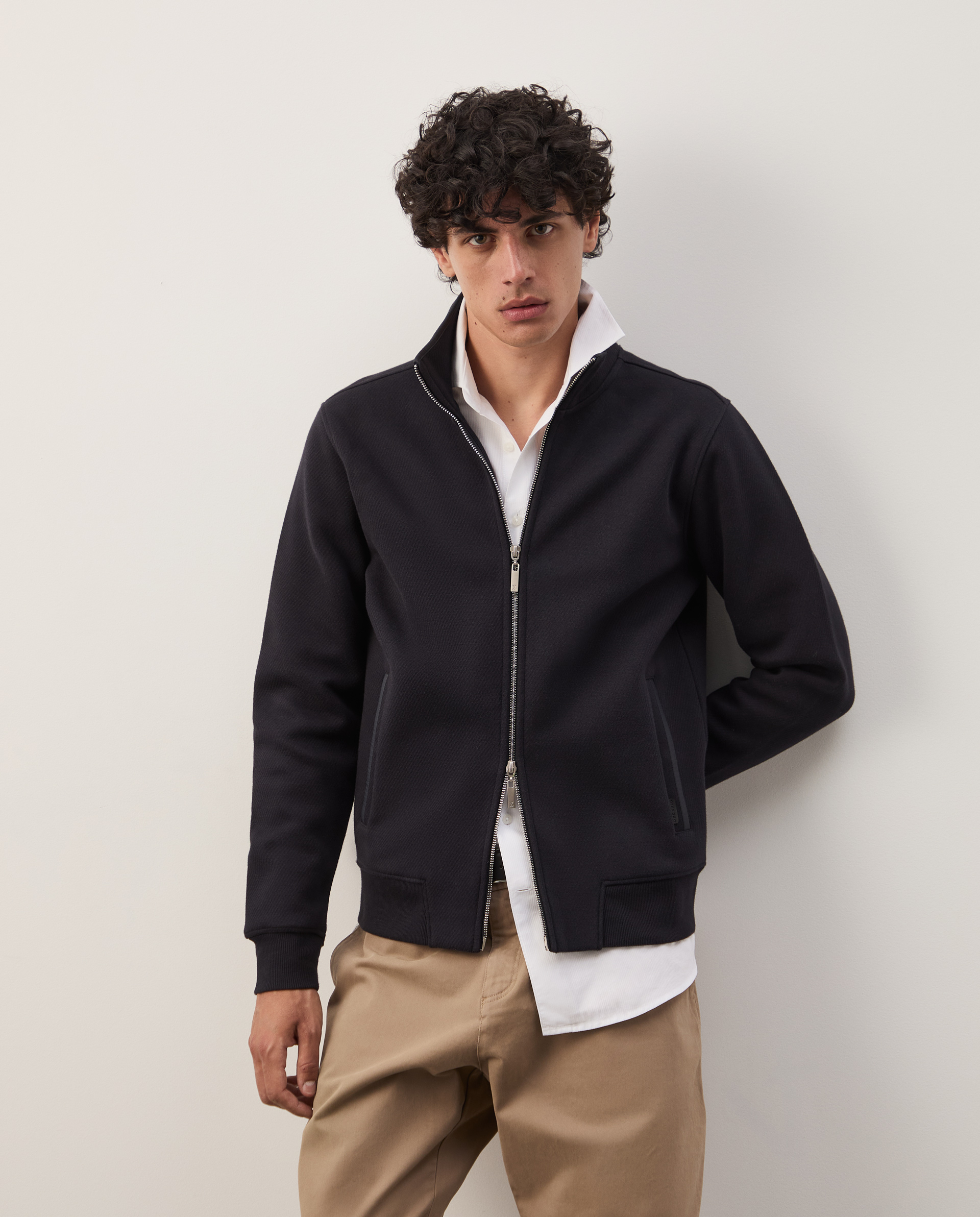 Cotton bomber jacket