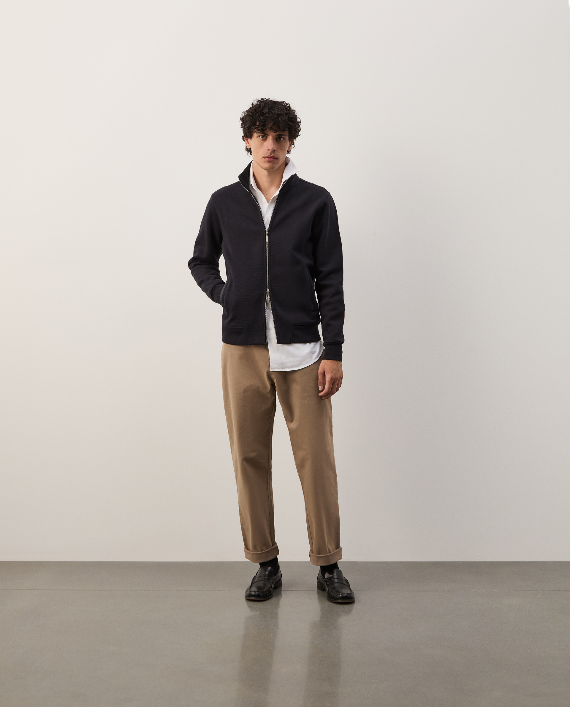 Cotton bomber jacket