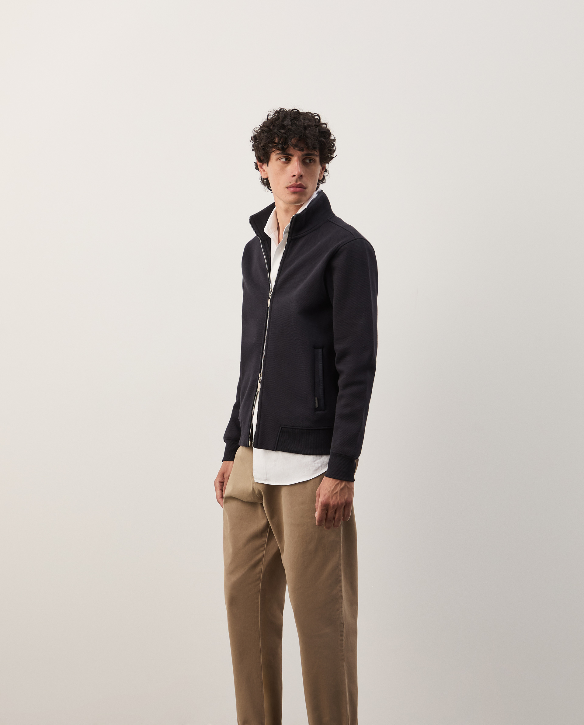 Cotton bomber jacket