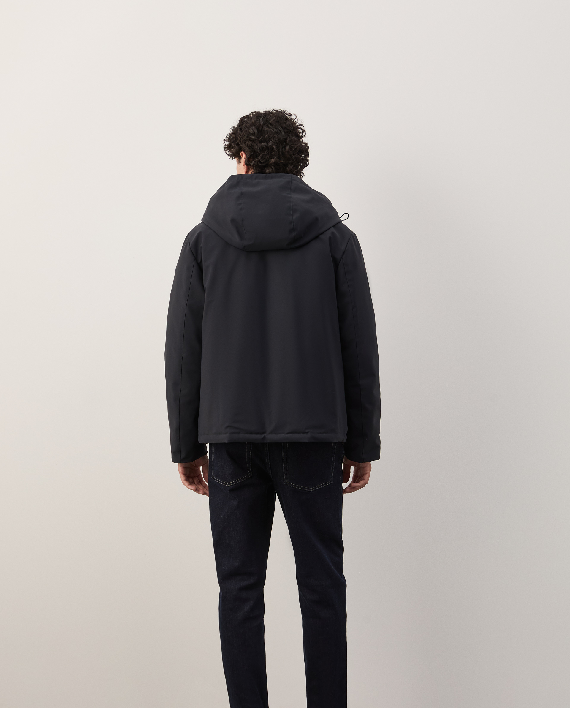 Reversible padded jacket