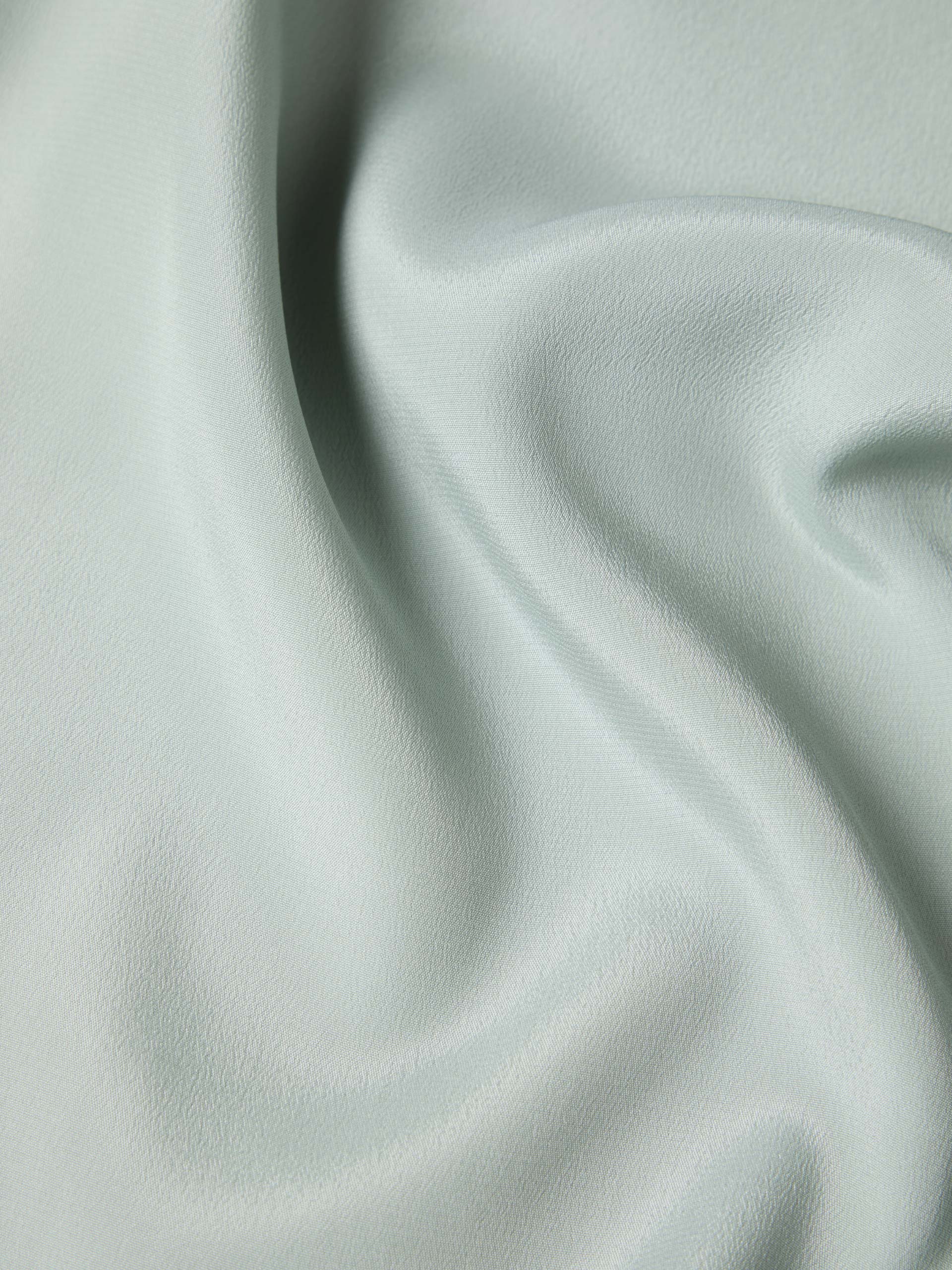 Off-the-shoulder blouse in silk