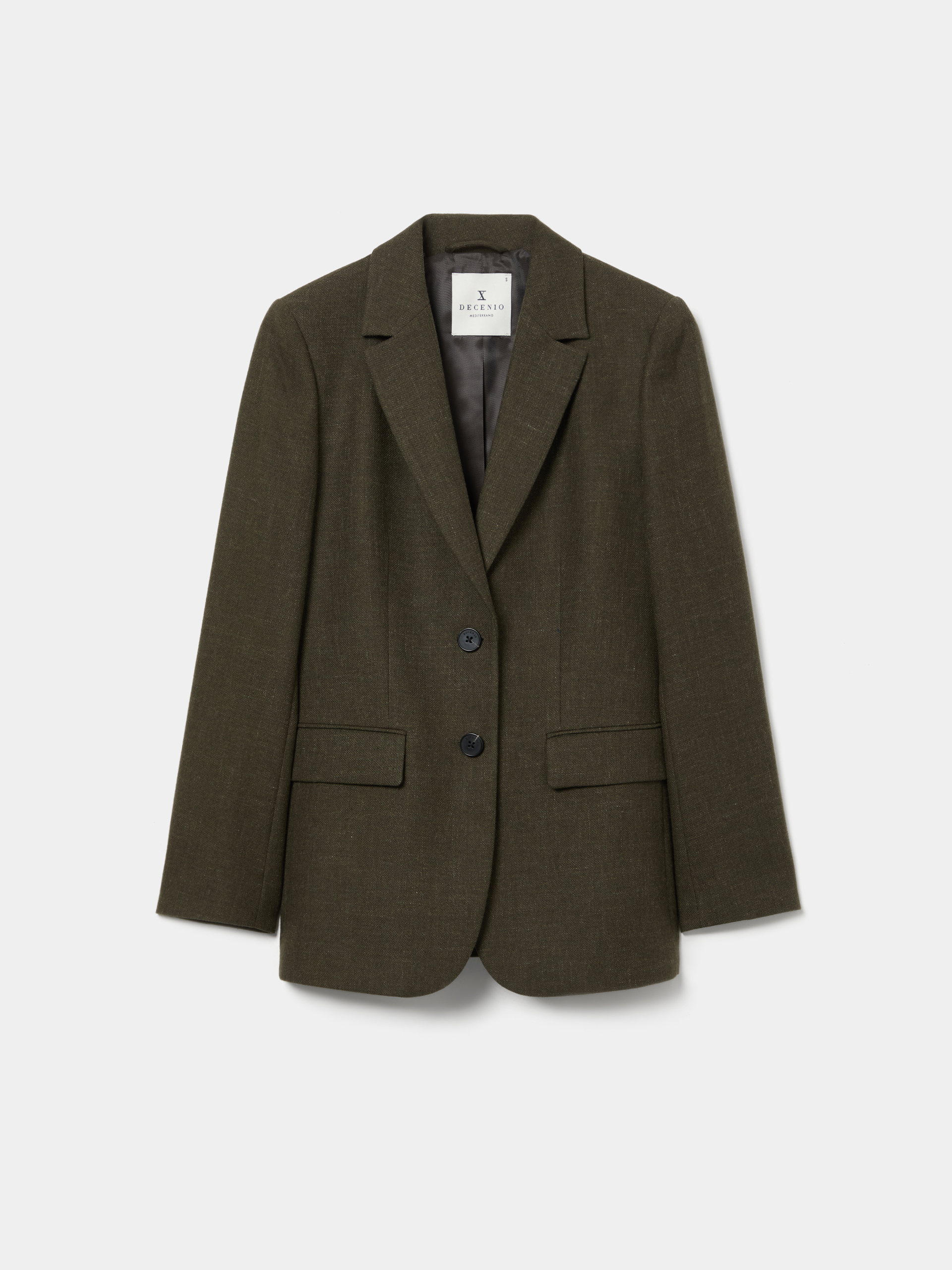 Classic blazer with wool