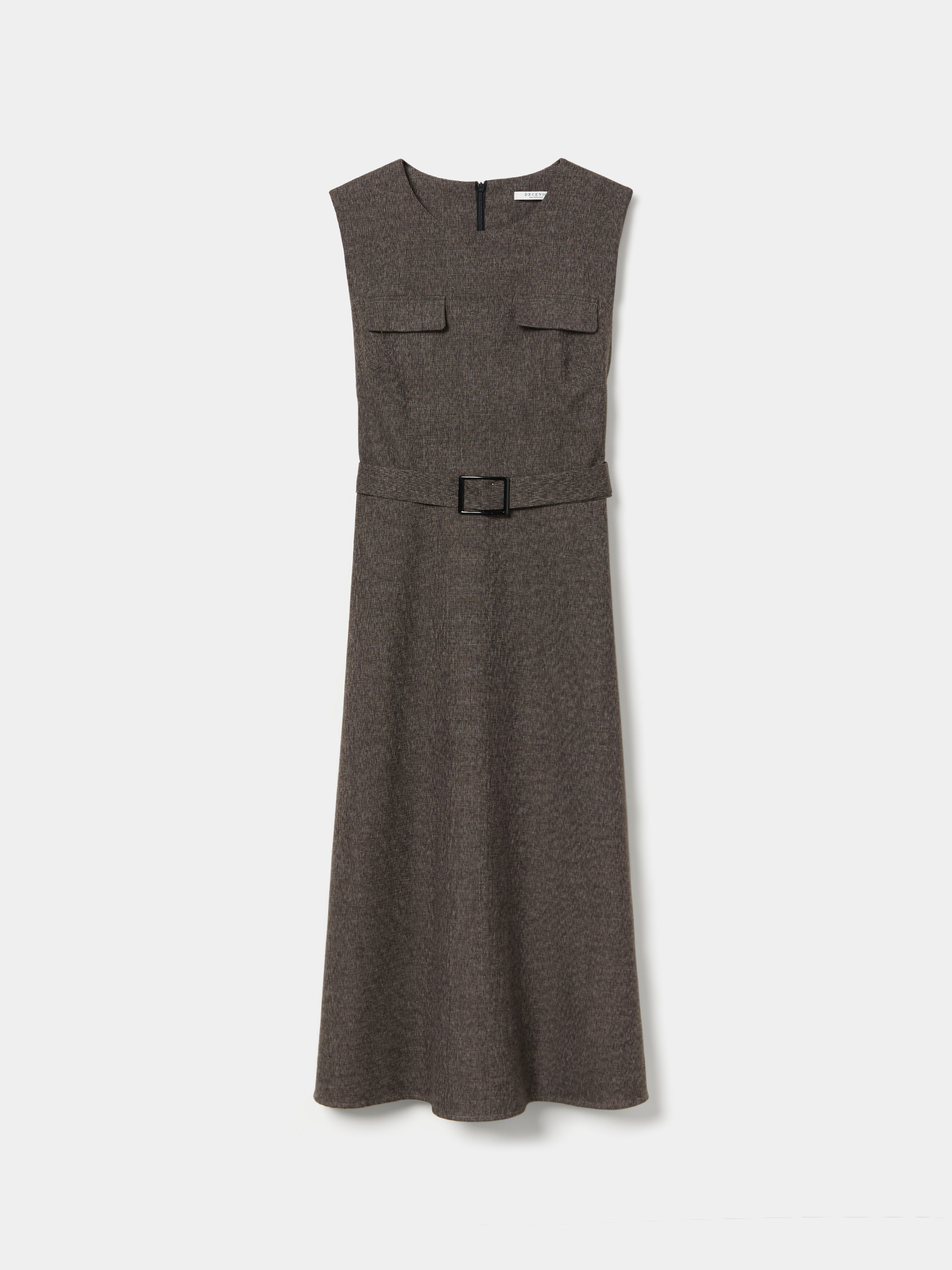 Sleeveless midi dress