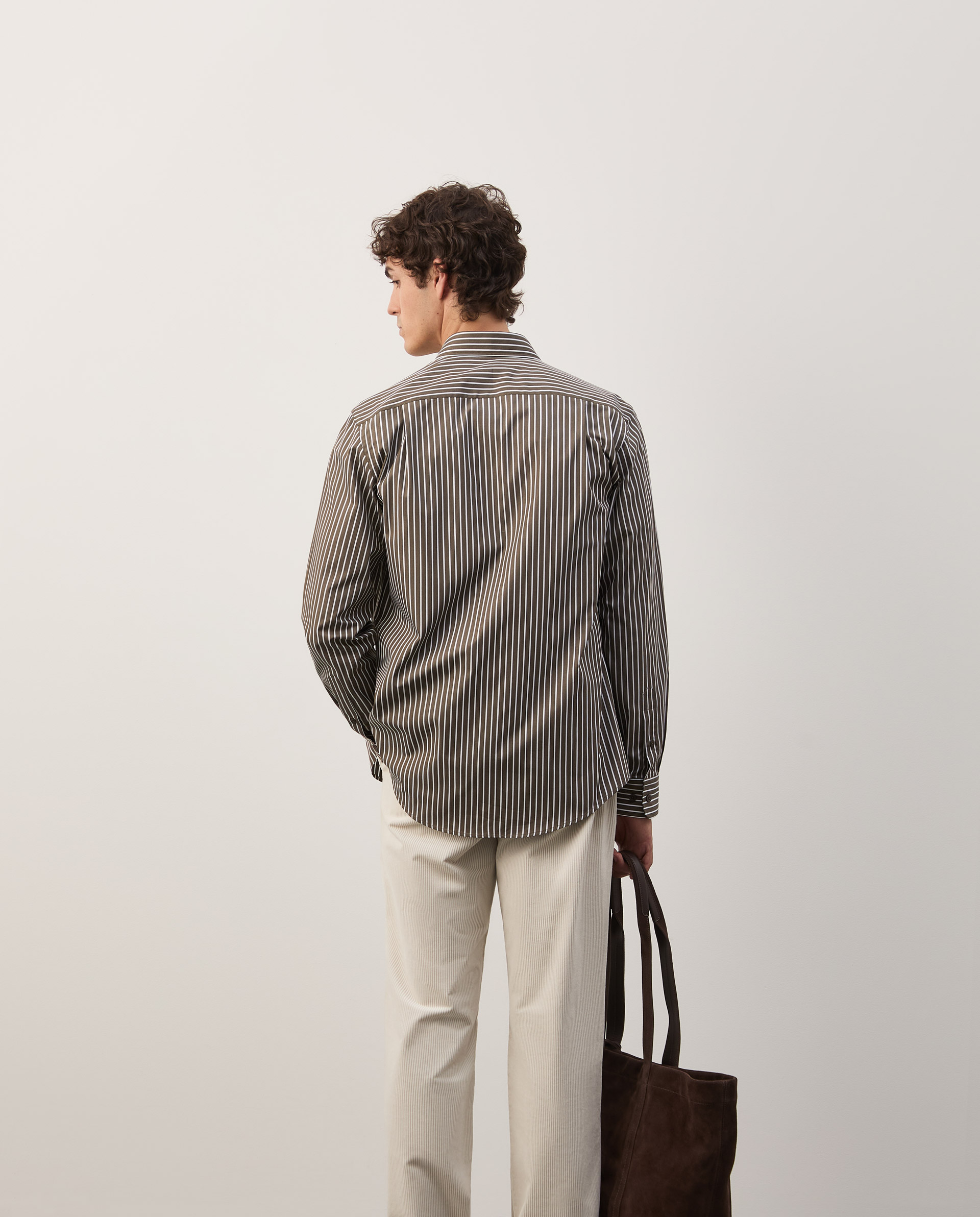 Regular fit striped shirt