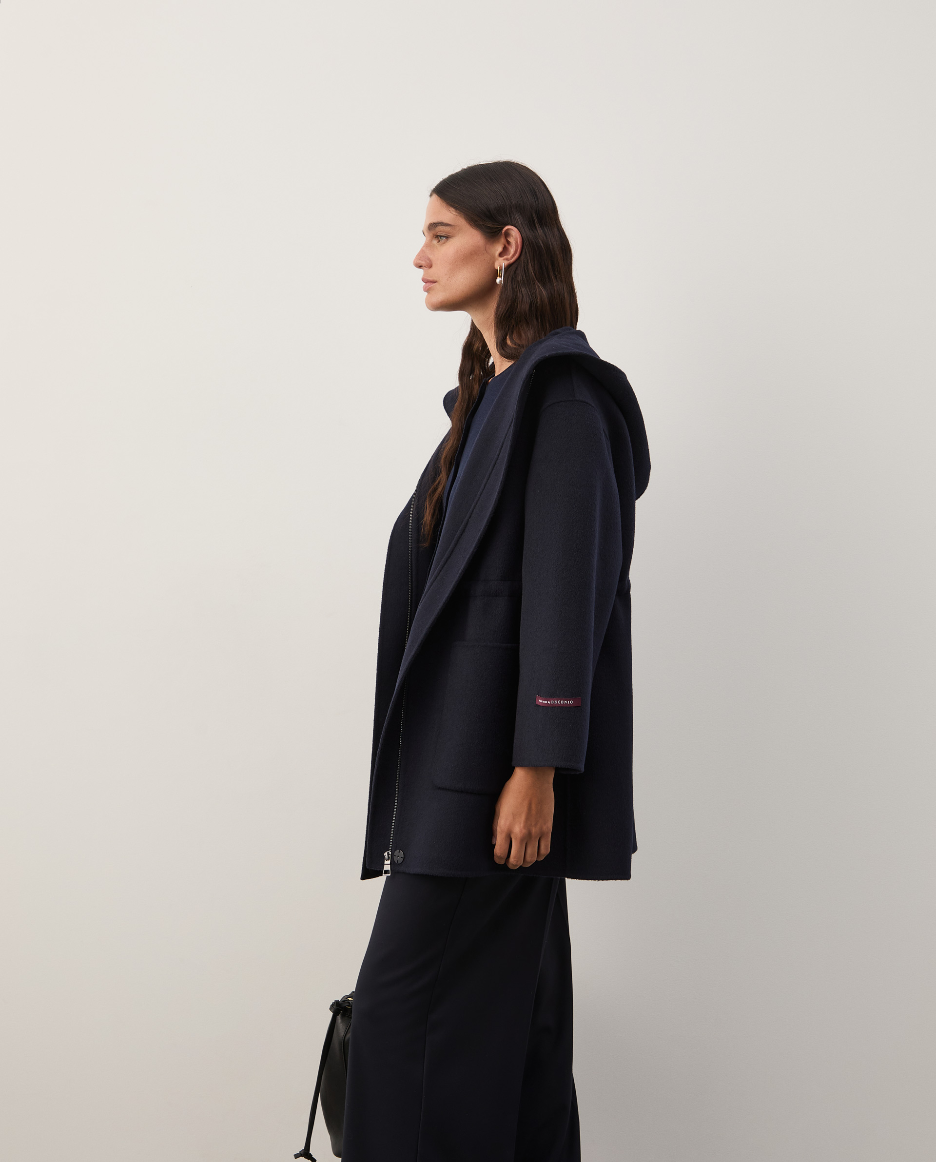 Chaqueta de estilo rústico con capucha