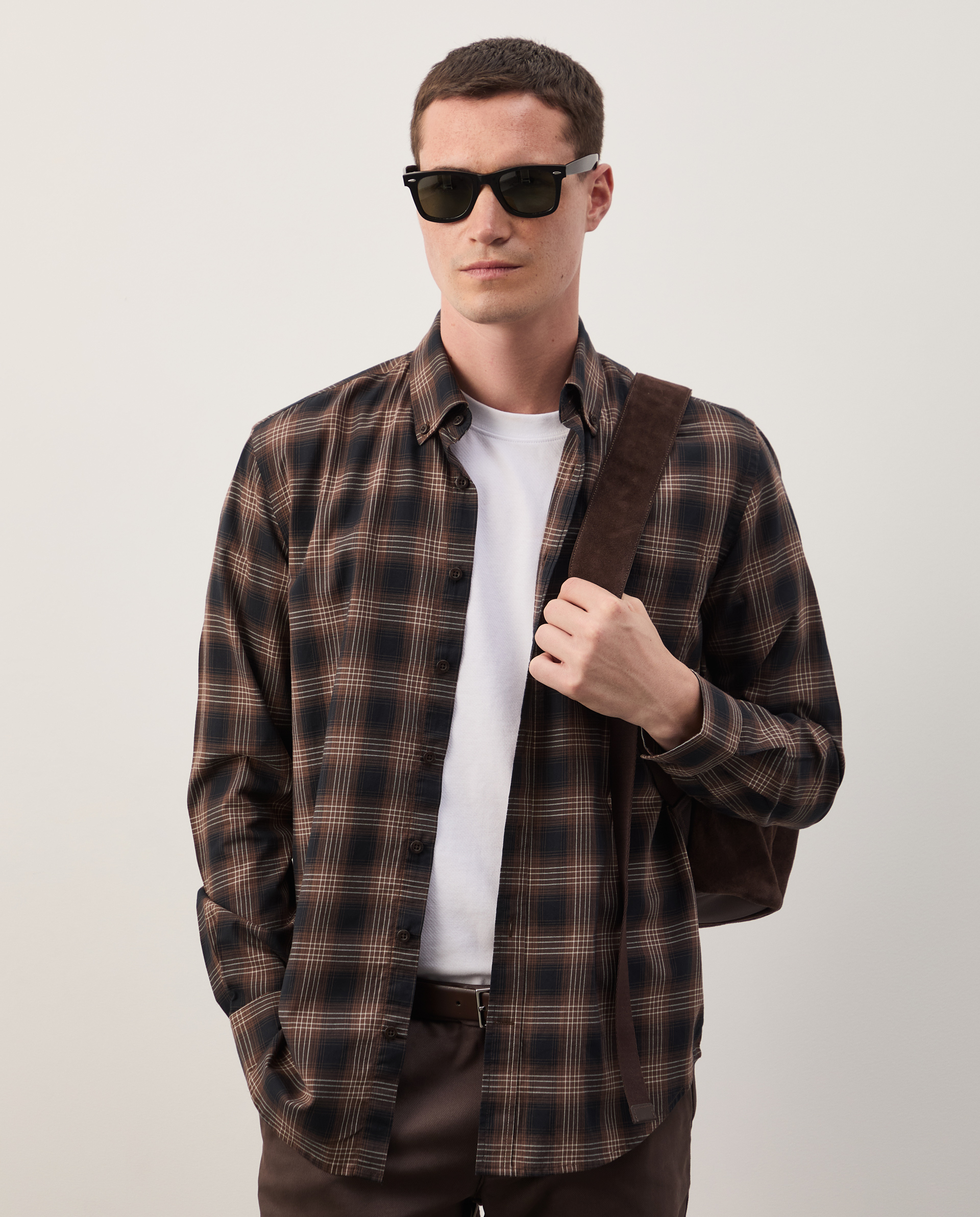 Camisa xadrez regular fit