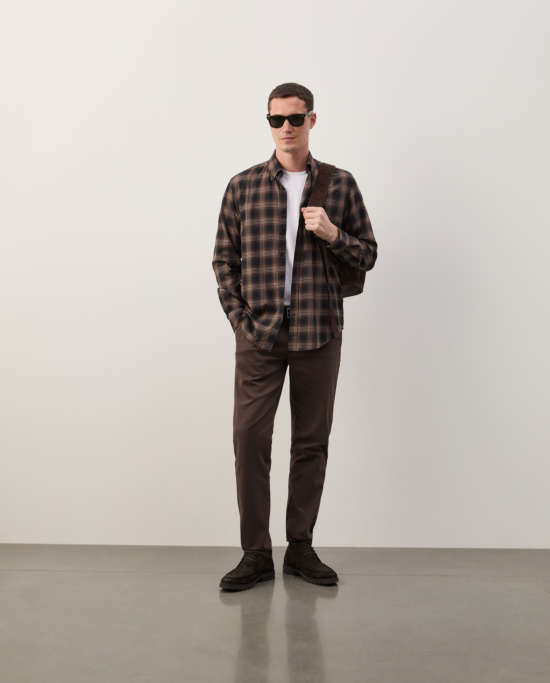 Camisa xadrez regular fit